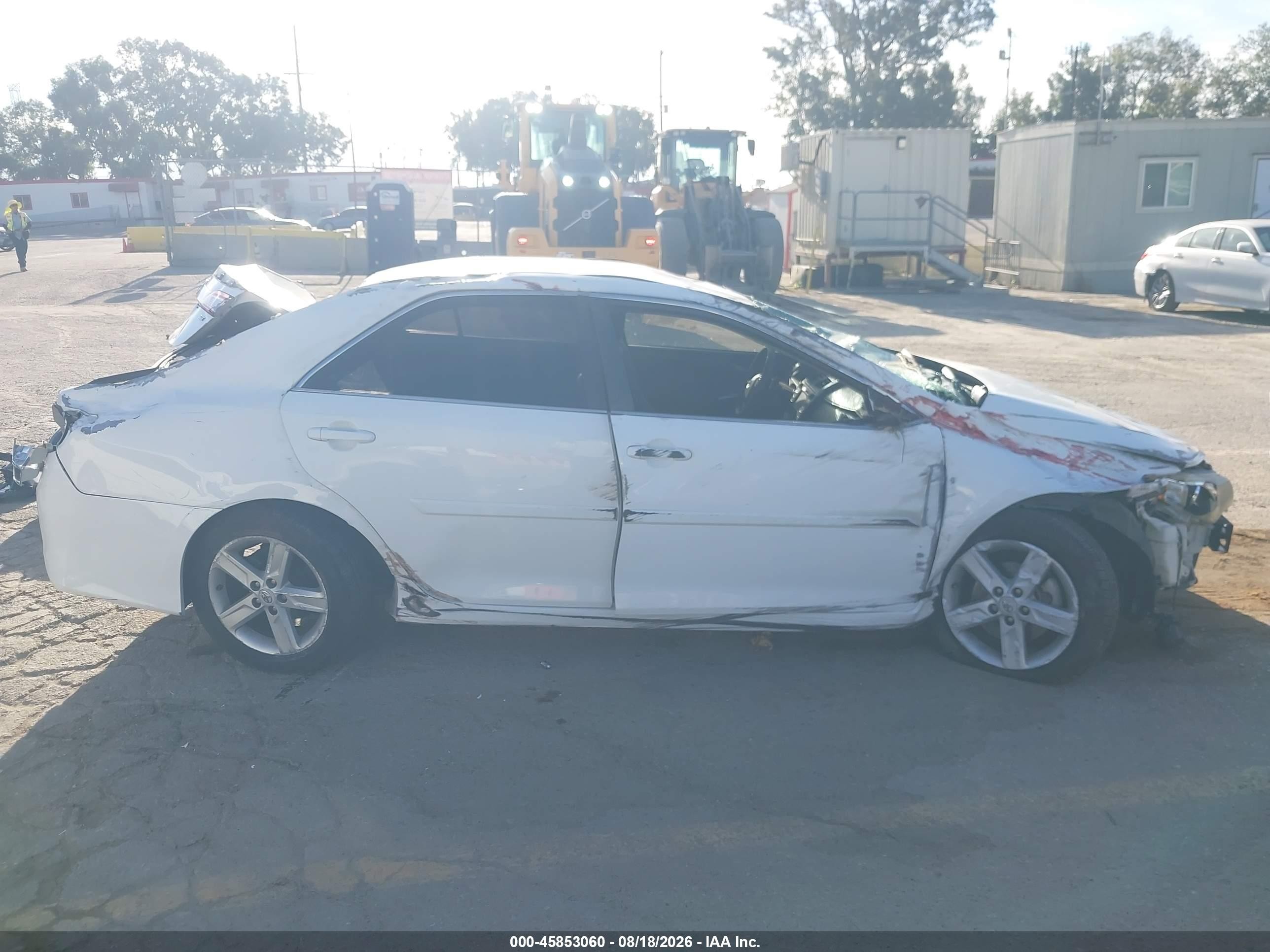 2013 Toyota Camry Se Белый vin: 4T1BF1FK6DU654436