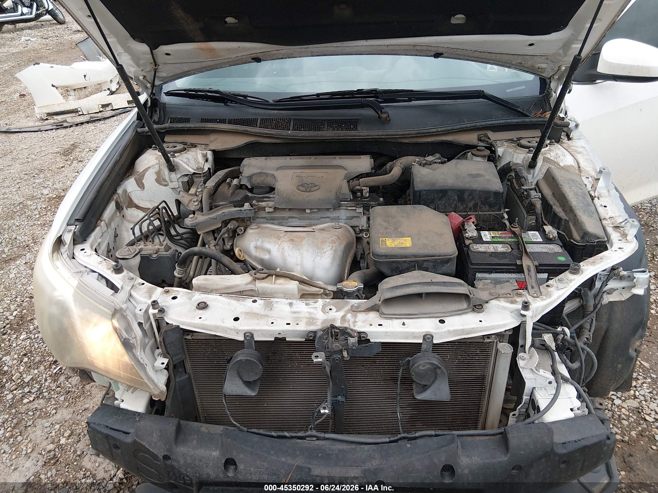 2013 Toyota Camry Se White vin: 4T1BF1FK6DU665193