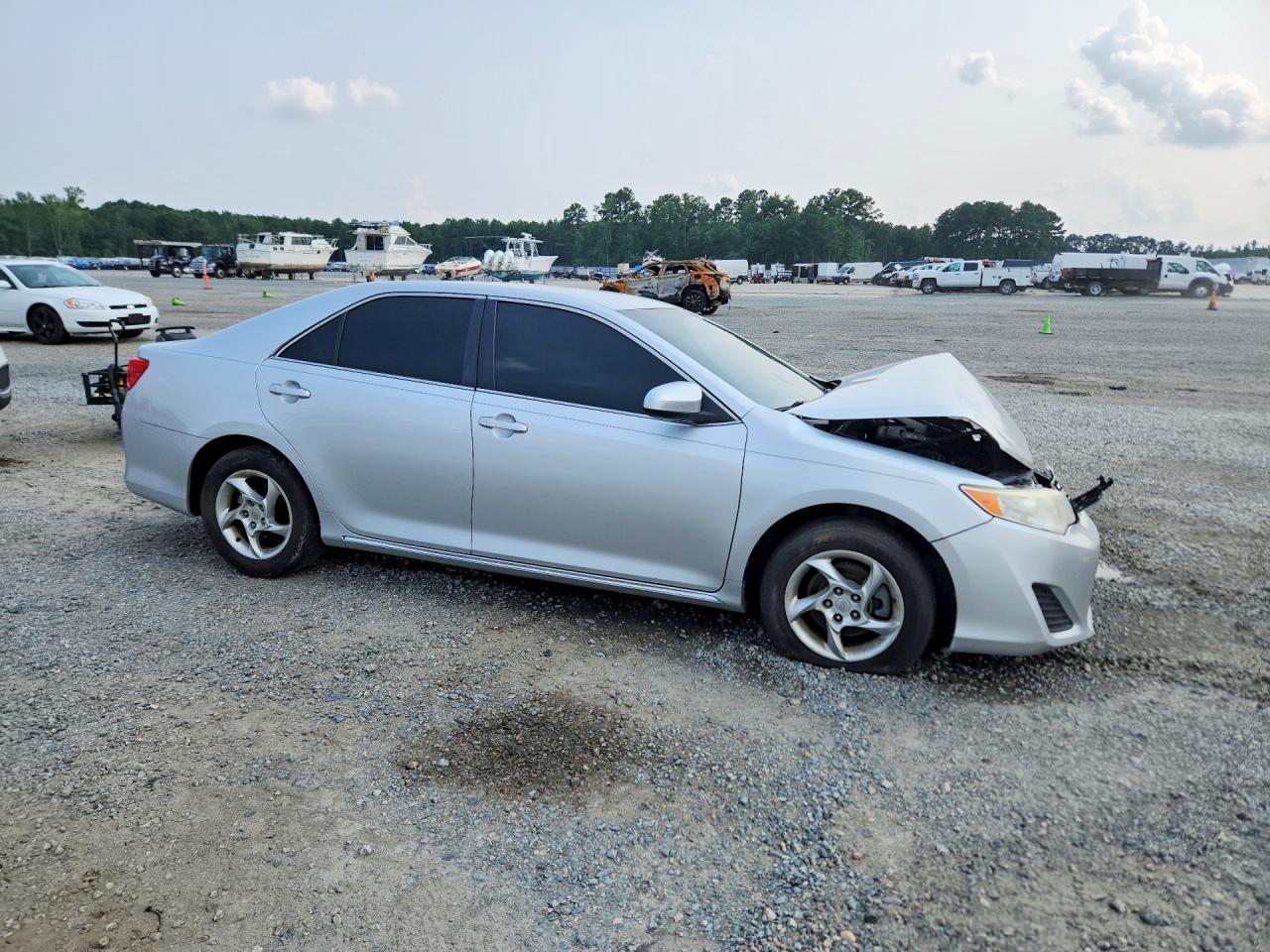 2013 Toyota Camry Le Silver vin: 4T1BF1FK6DU667512