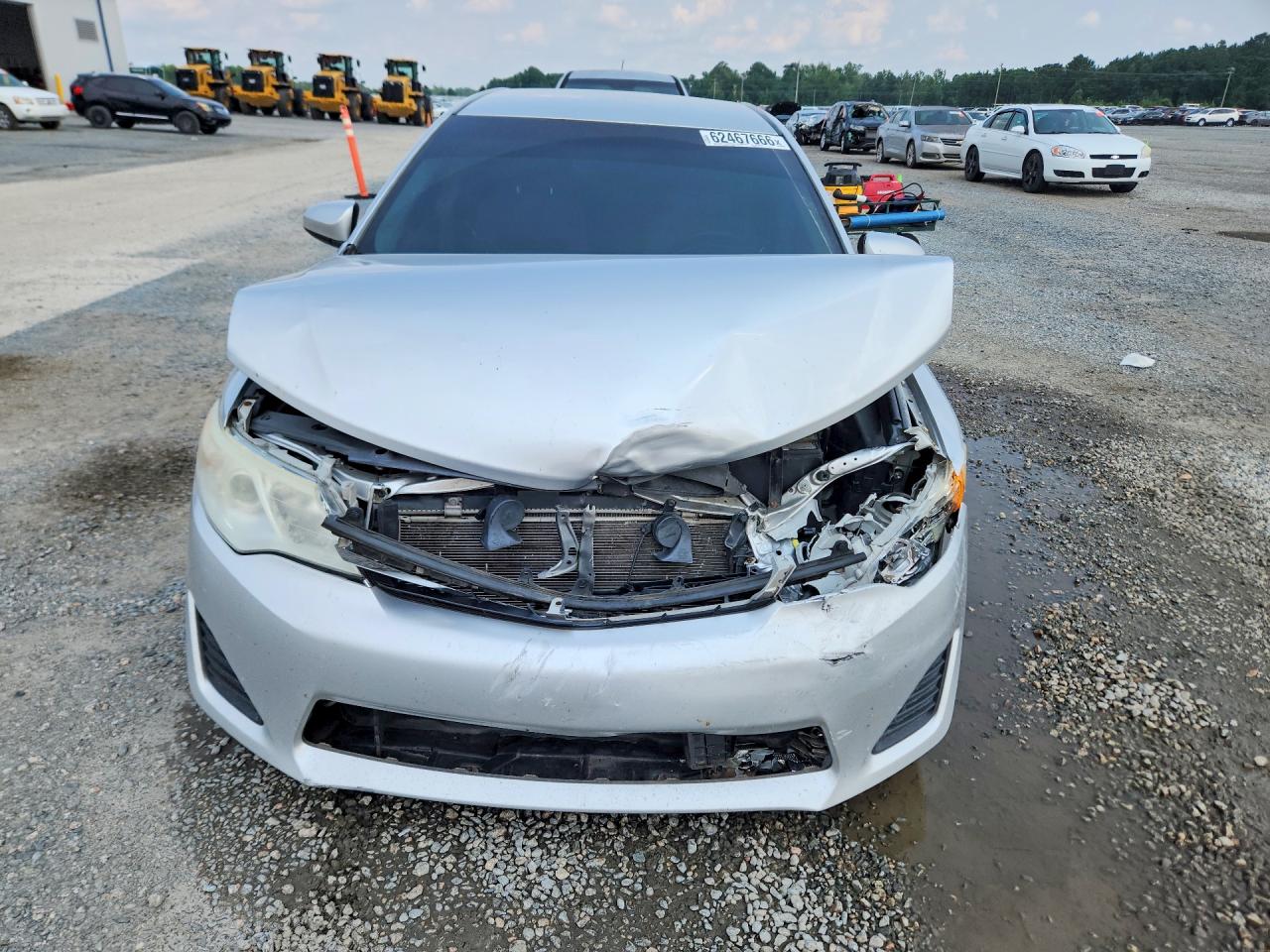2013 Toyota Camry Le Silver vin: 4T1BF1FK6DU667512