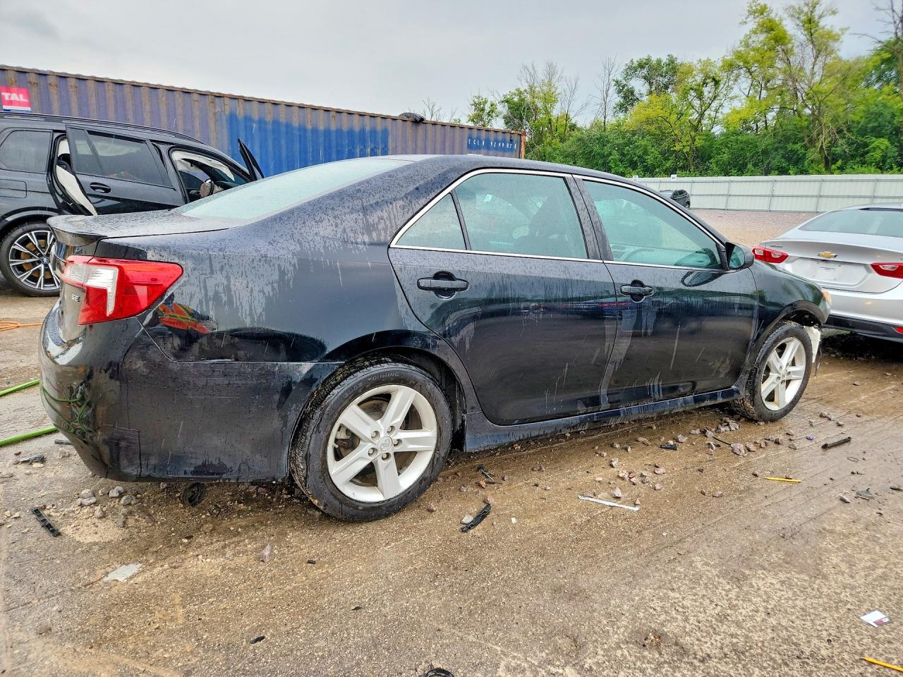 2013 Toyota Camry Se Черный vin: 4T1BF1FK6DU674881