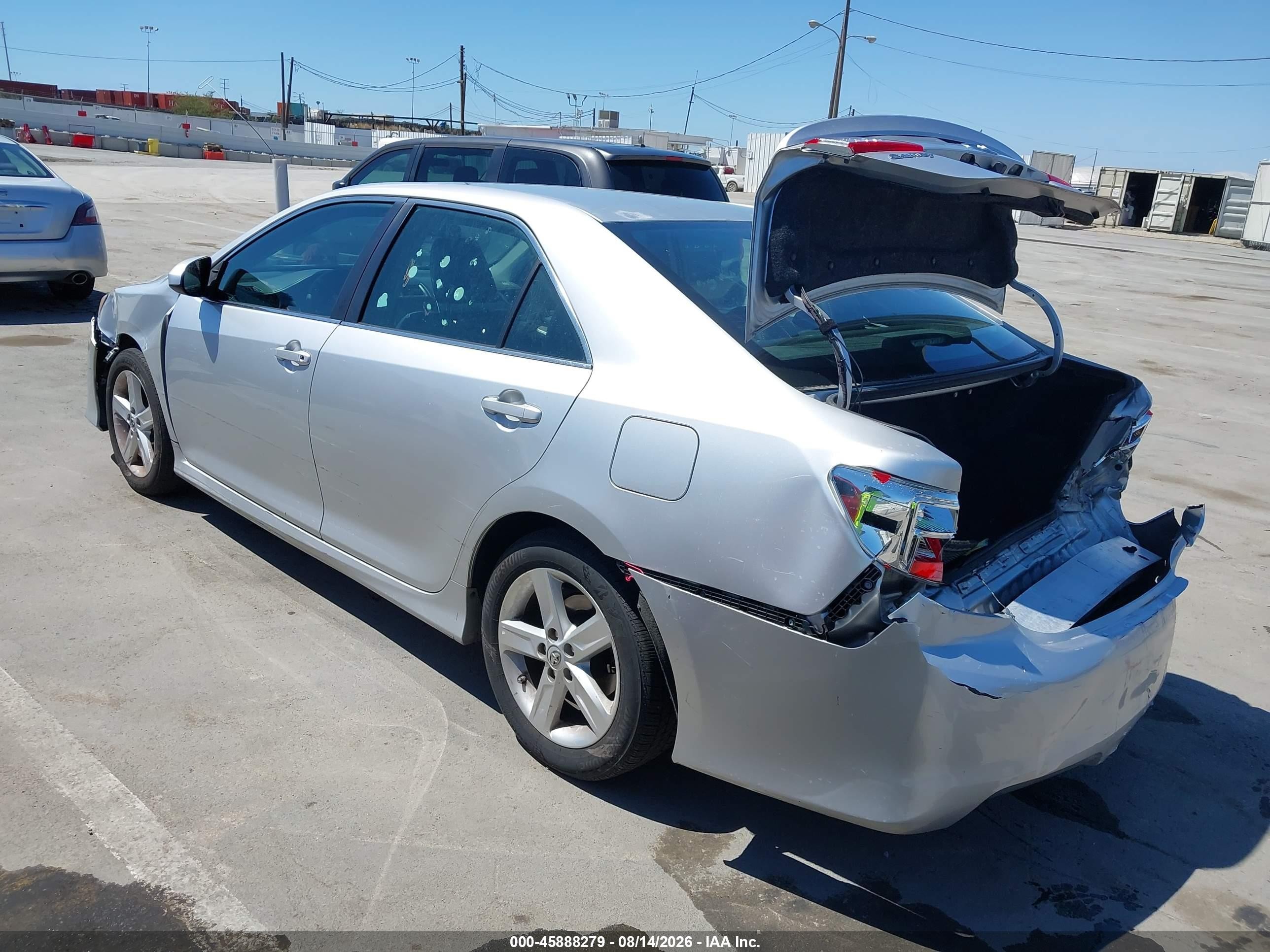 2013 Toyota Camry Se Серебряный vin: 4T1BF1FK6DU677070