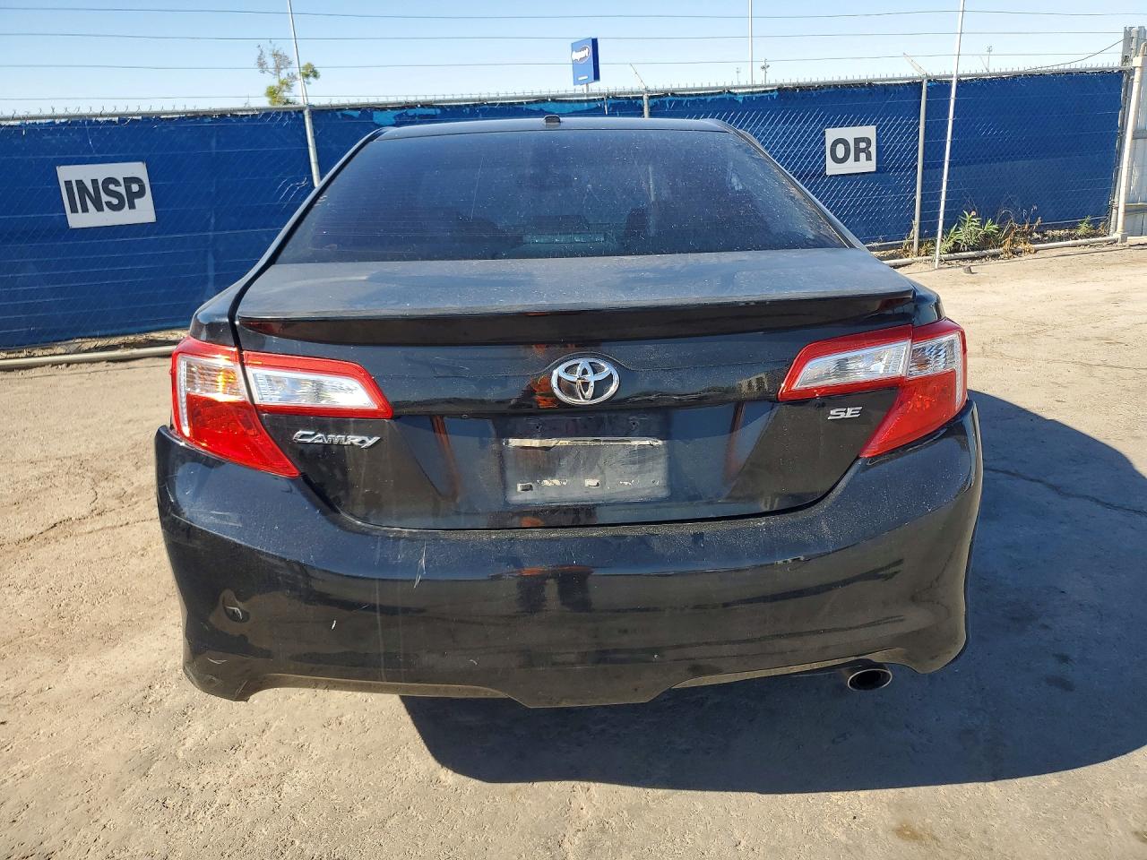2013 Toyota Camry Se Black vin: 4T1BF1FK6DU682768