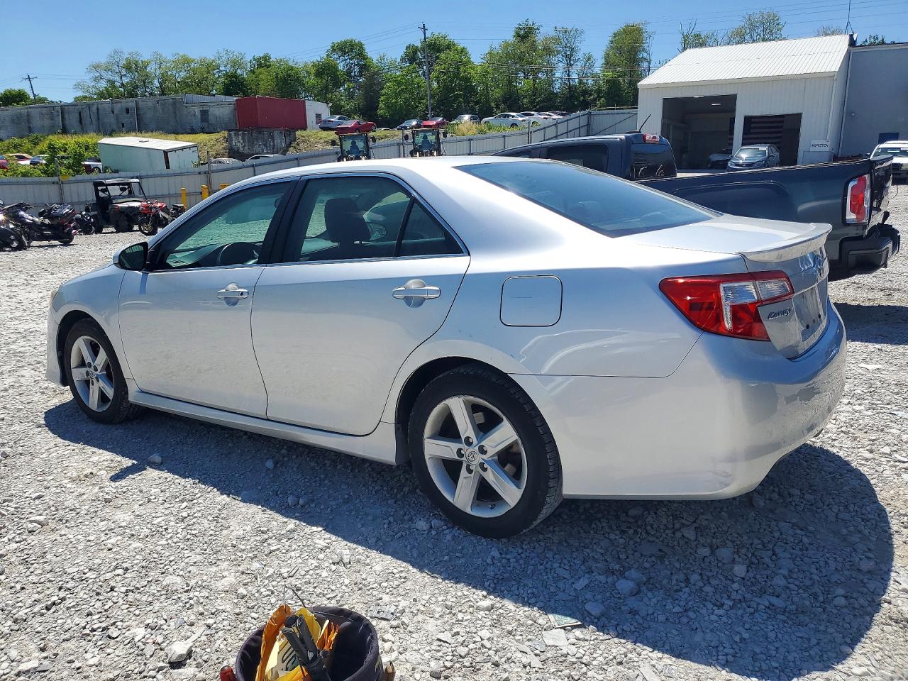 2013 Toyota Camry Se Silver vin: 4T1BF1FK6DU685606