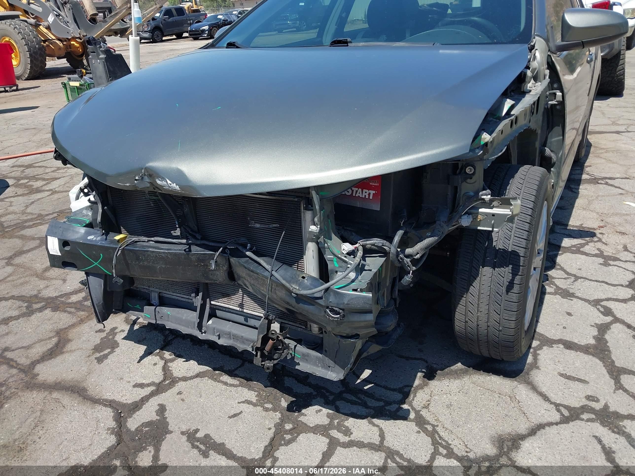 2013 Toyota Camry Le Серый vin: 4T1BF1FK6DU705563