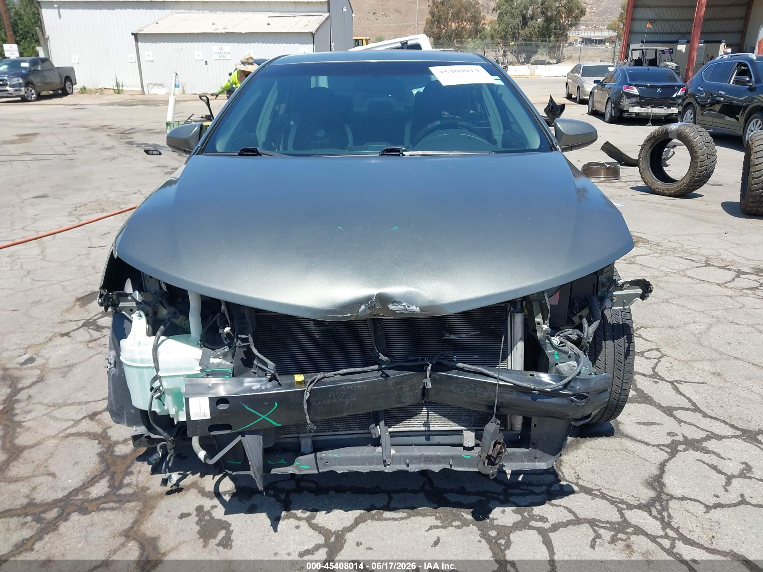 2013 Toyota Camry Le Серый vin: 4T1BF1FK6DU705563
