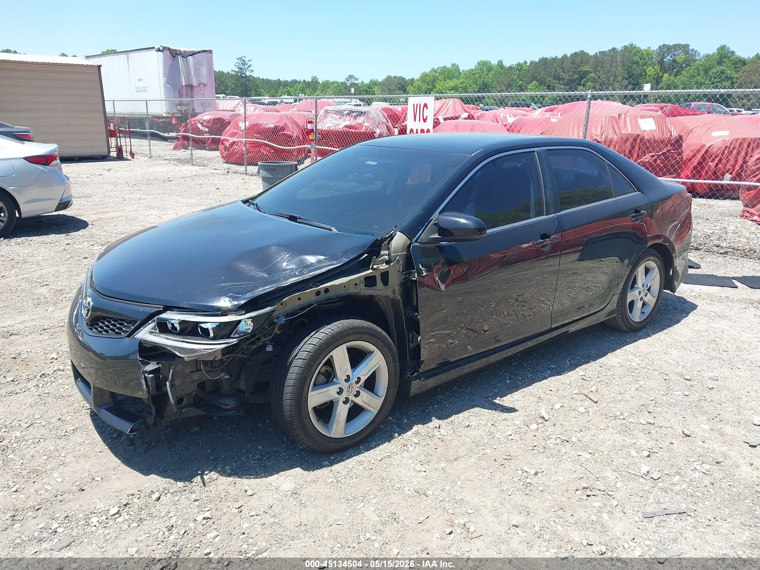 2013 Toyota Camry Se Черный vin: 4T1BF1FK6DU705742
