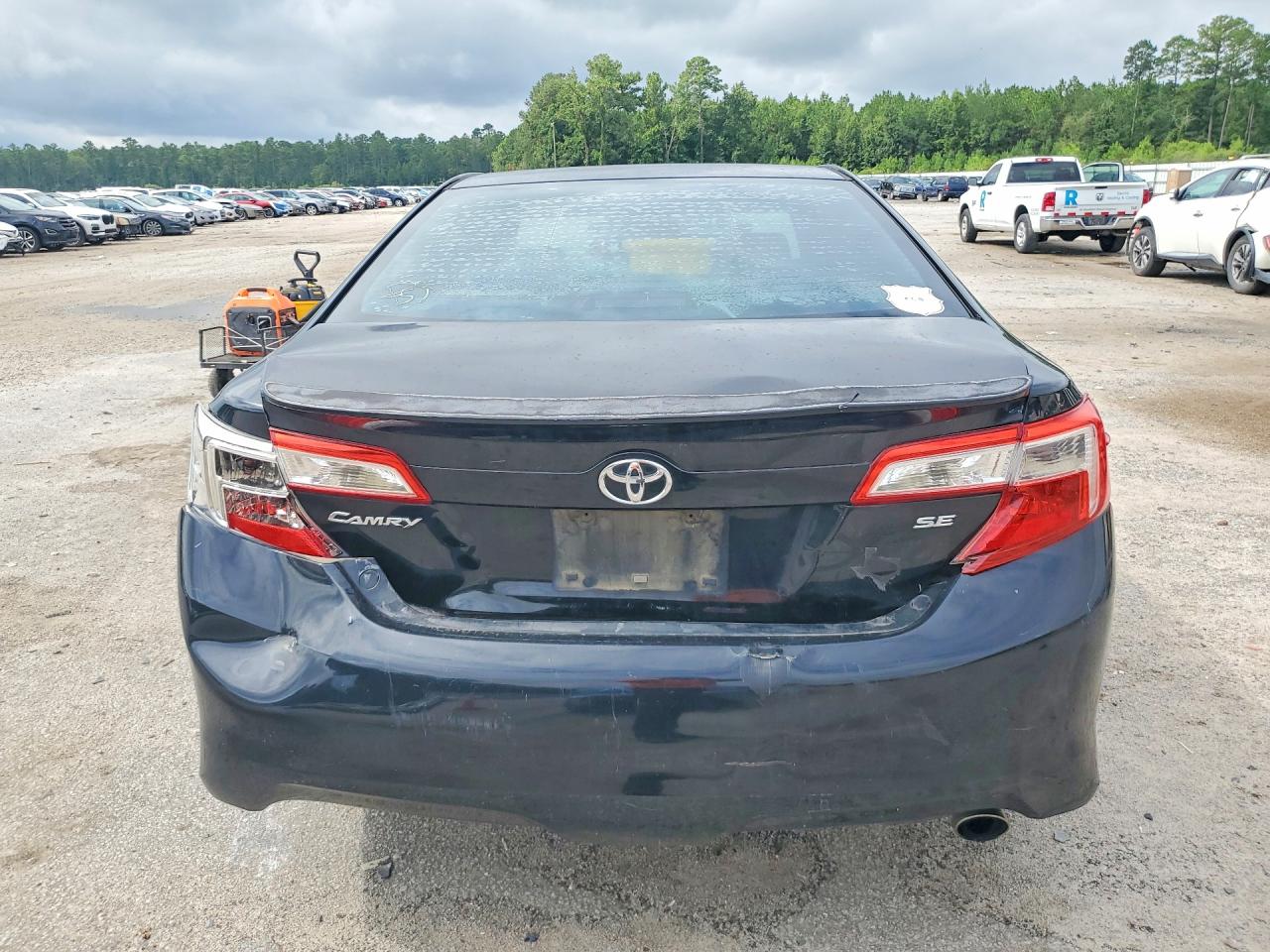 2013 Toyota Camry Se Черный vin: 4T1BF1FK6DU710732