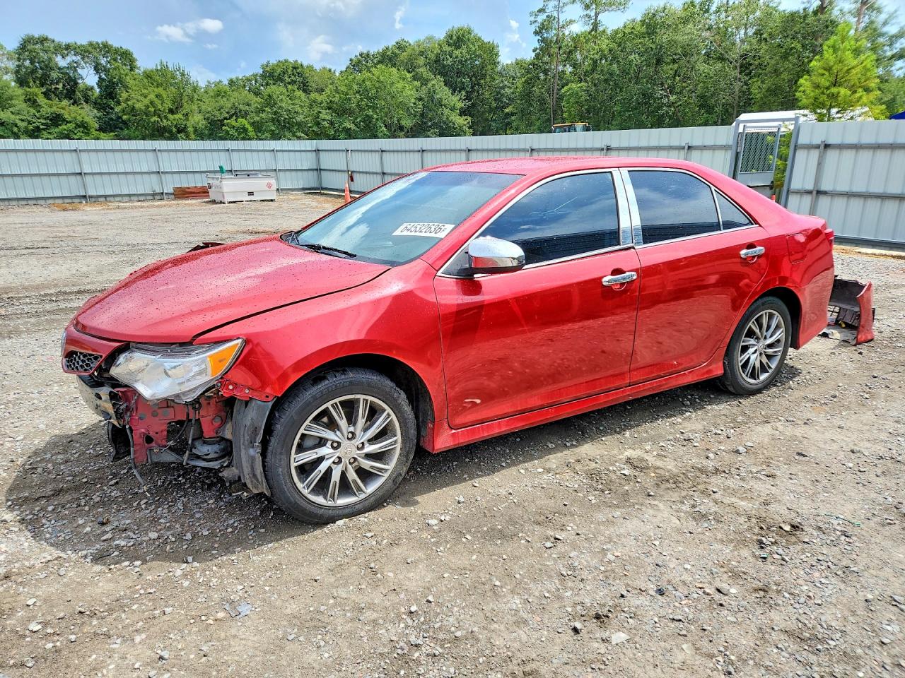 2013 Toyota Camry Se Red vin: 4T1BF1FK6DU714358