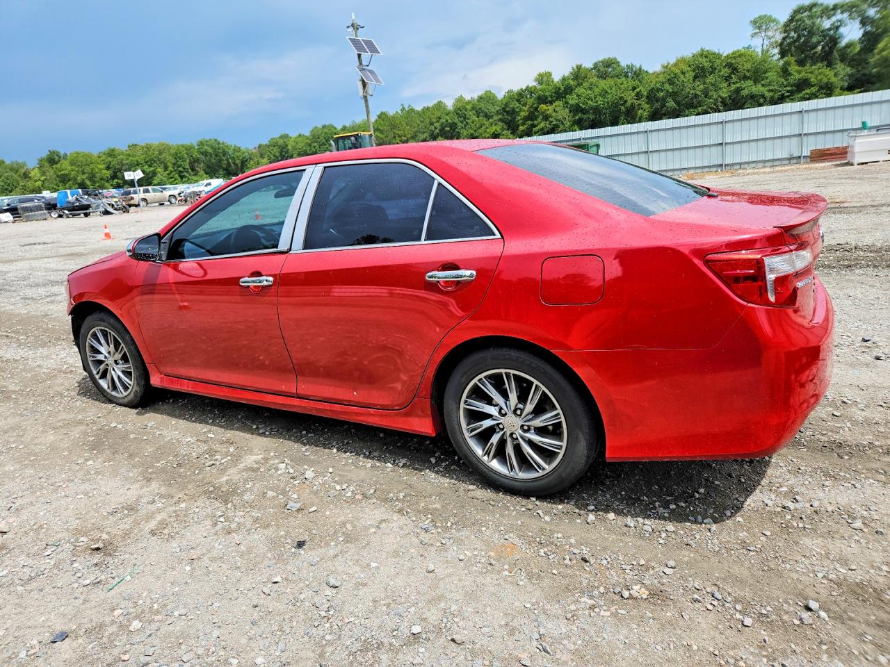 2013 Toyota Camry Se Red vin: 4T1BF1FK6DU714358