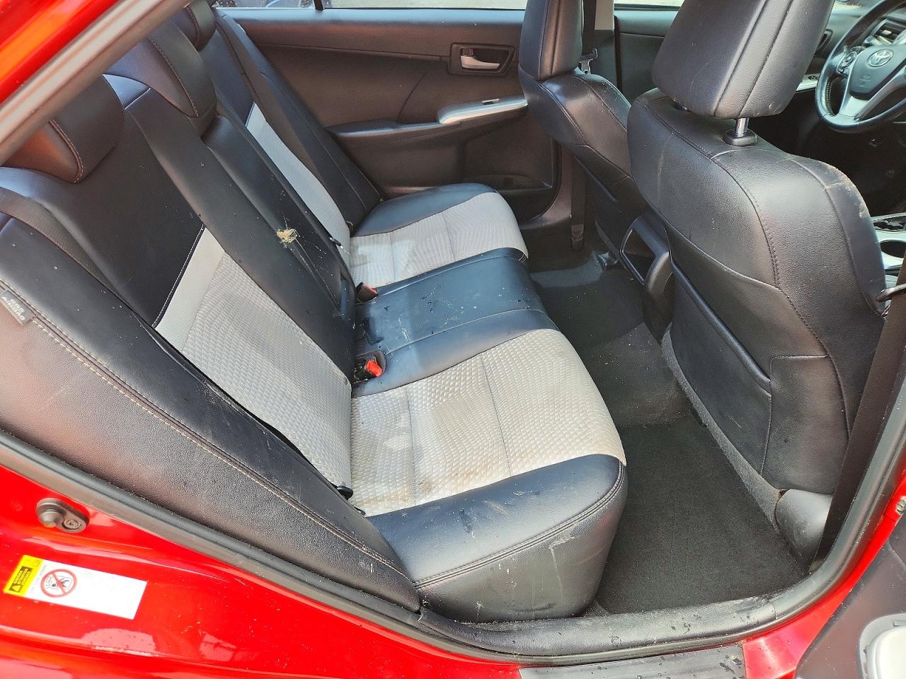 2013 Toyota Camry Se Red vin: 4T1BF1FK6DU714358