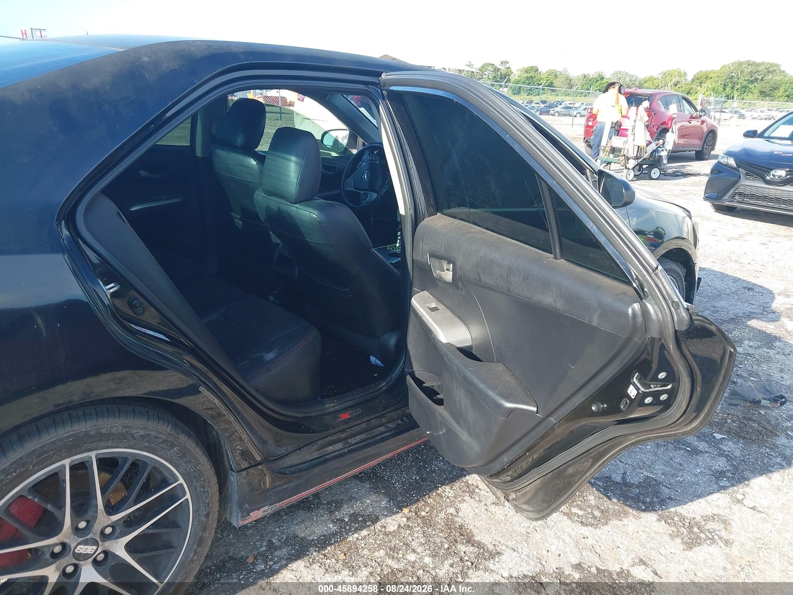 2013 Toyota Camry Se Black vin: 4T1BF1FK6DU717681
