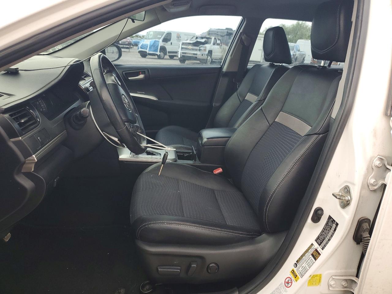 2013 Toyota Camry Se White vin: 4T1BF1FK6DU717809