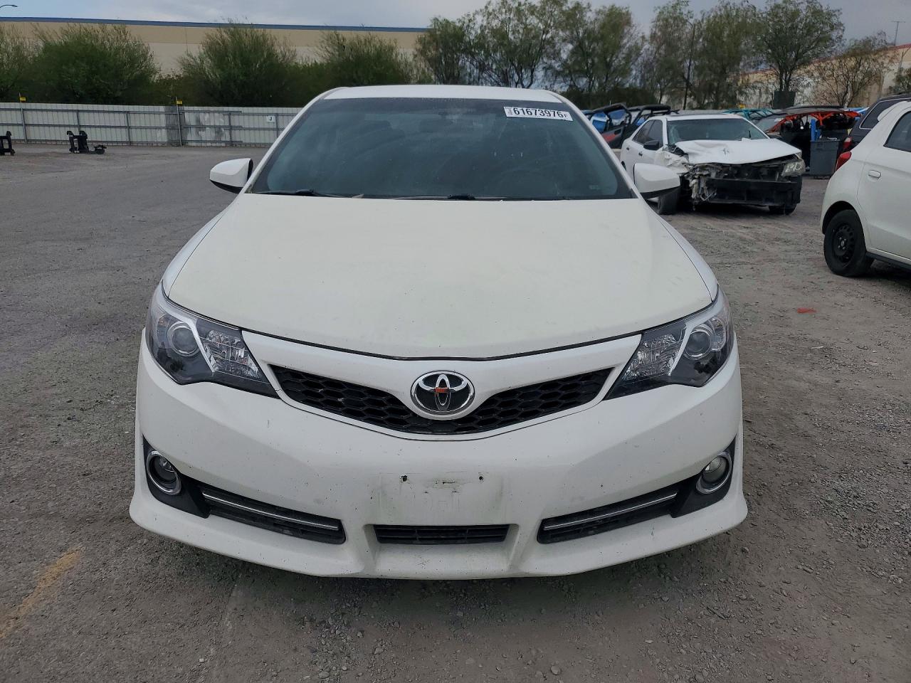2013 Toyota Camry Se White vin: 4T1BF1FK6DU717809