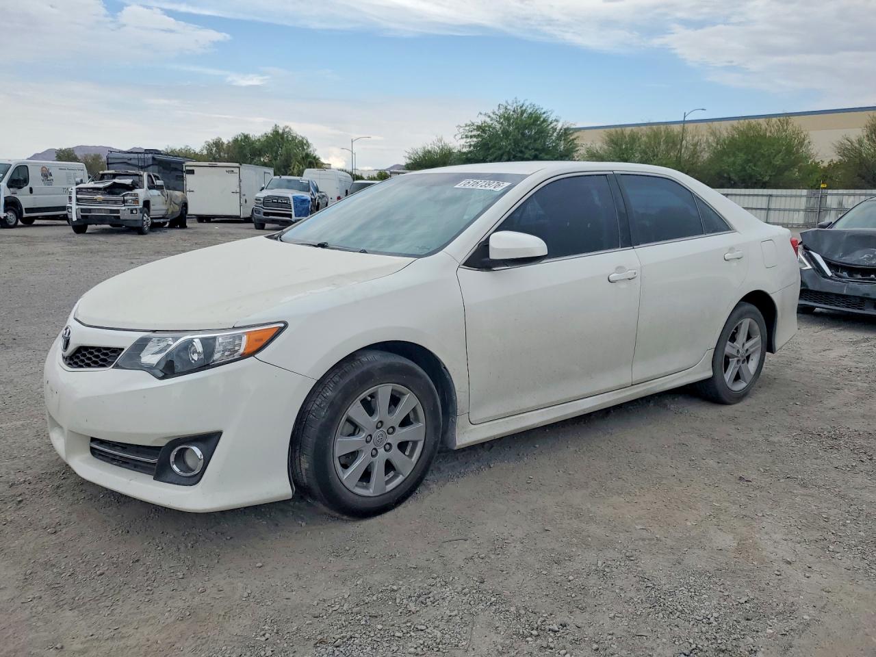 2013 Toyota Camry Se White vin: 4T1BF1FK6DU717809