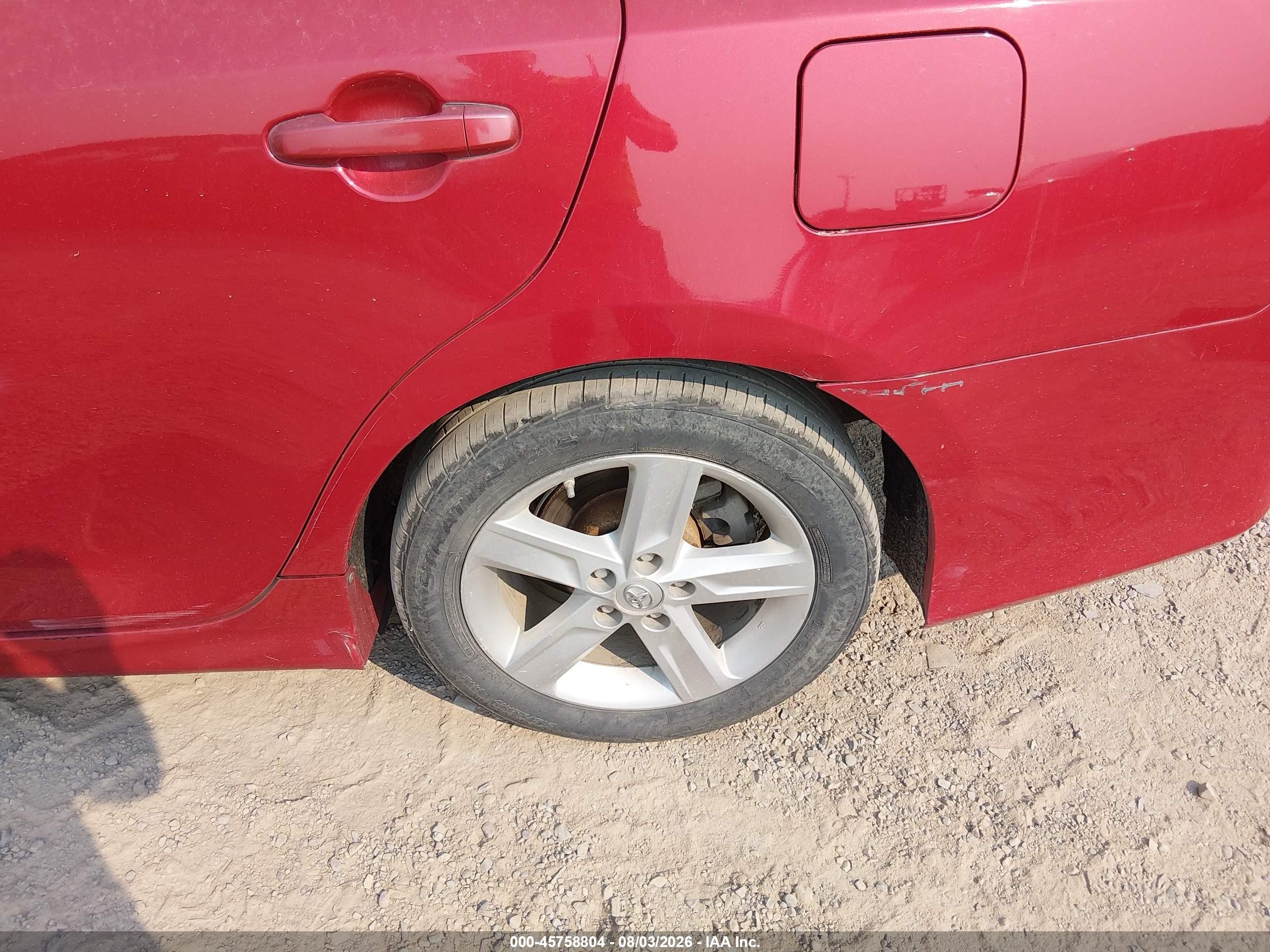 2013 Toyota Camry Se Красный vin: 4T1BF1FK6DU718524
