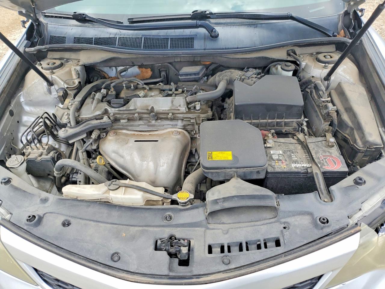 2014 Toyota Camry Se Silver vin: 4T1BF1FK6EU325544