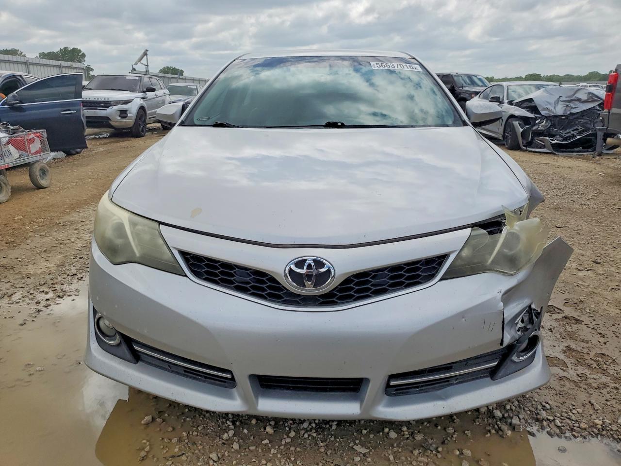 2014 Toyota Camry Se Silver vin: 4T1BF1FK6EU325544