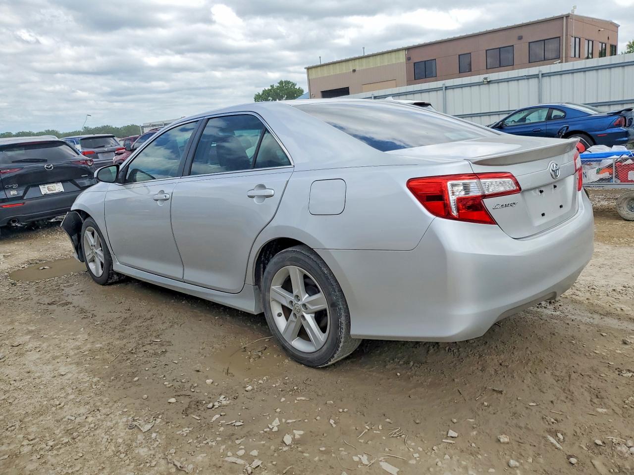 2014 Toyota Camry Se Silver vin: 4T1BF1FK6EU325544
