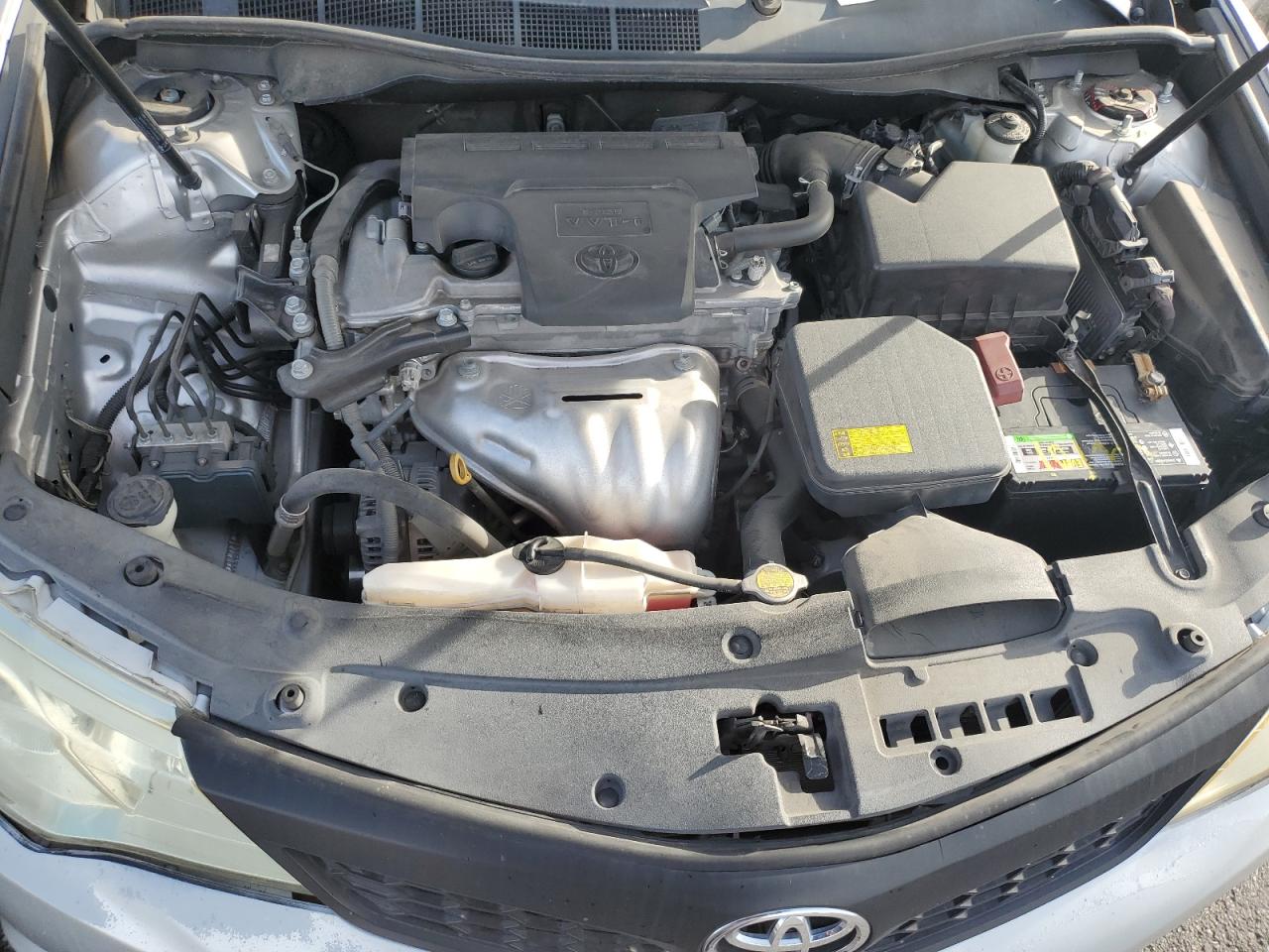 2014 Toyota Camry L Silver vin: 4T1BF1FK6EU325902