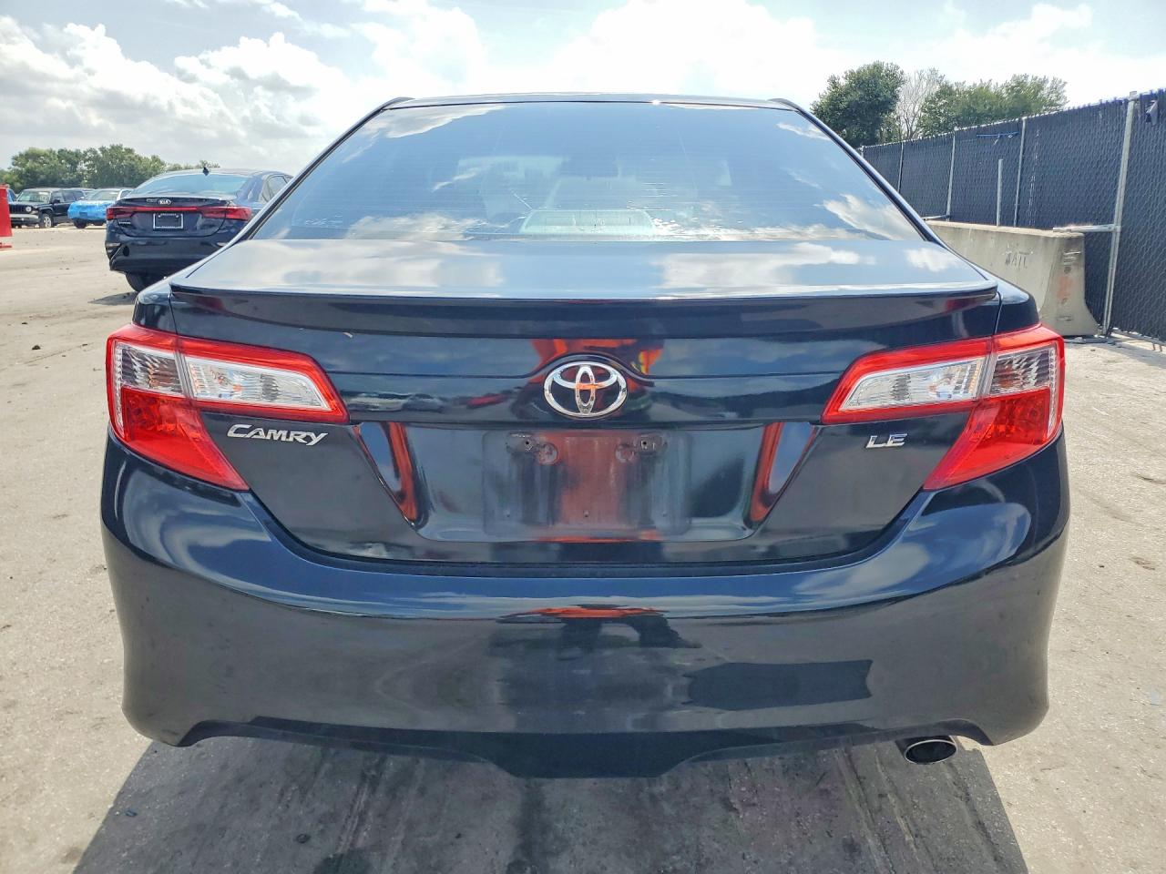 2014 Toyota Camry Se Black vin: 4T1BF1FK6EU327665