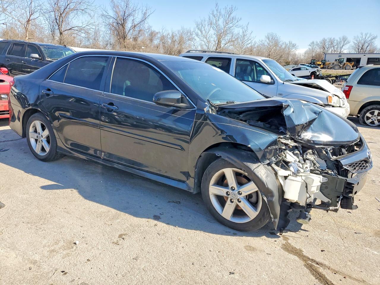 2014 Toyota Camry Se Blue vin: 4T1BF1FK6EU341744