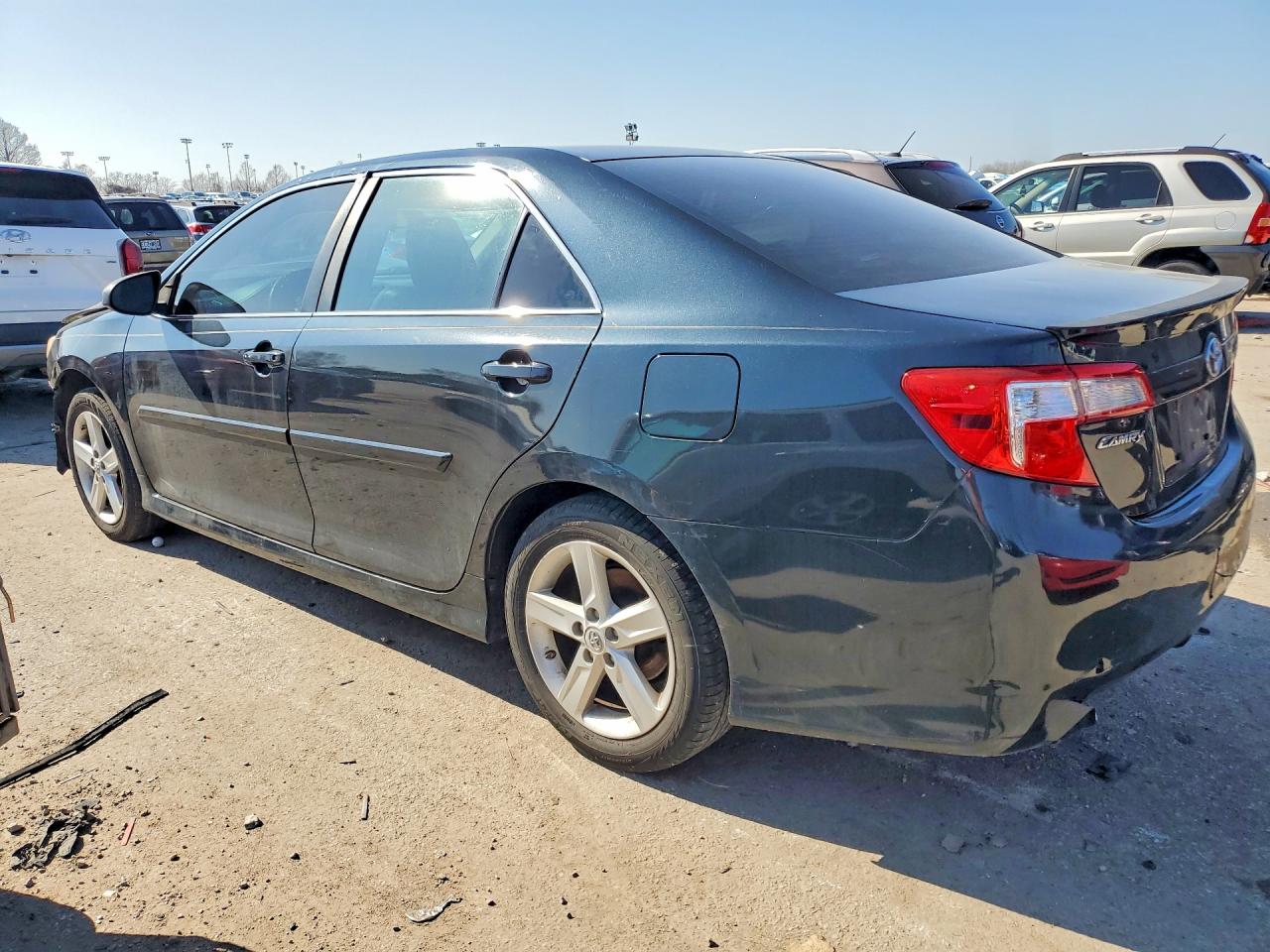 2014 Toyota Camry Se Blue vin: 4T1BF1FK6EU341744