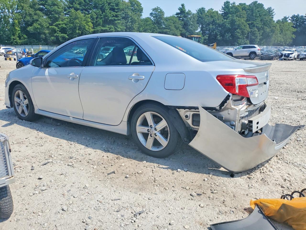 2014 Toyota Camry Se Silver vin: 4T1BF1FK6EU346619