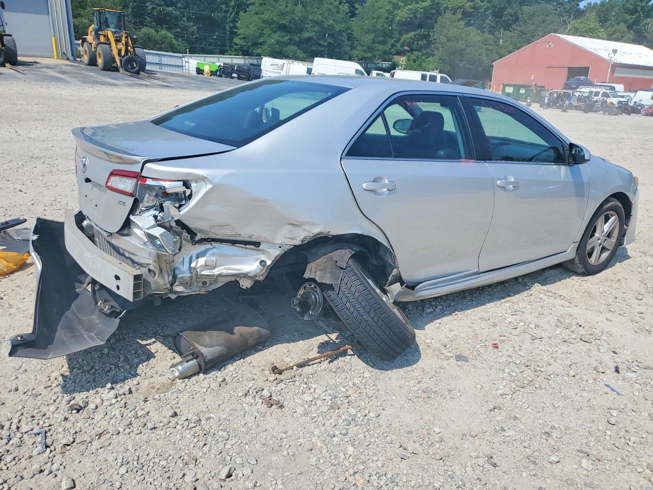 2014 Toyota Camry Se Silver vin: 4T1BF1FK6EU346619