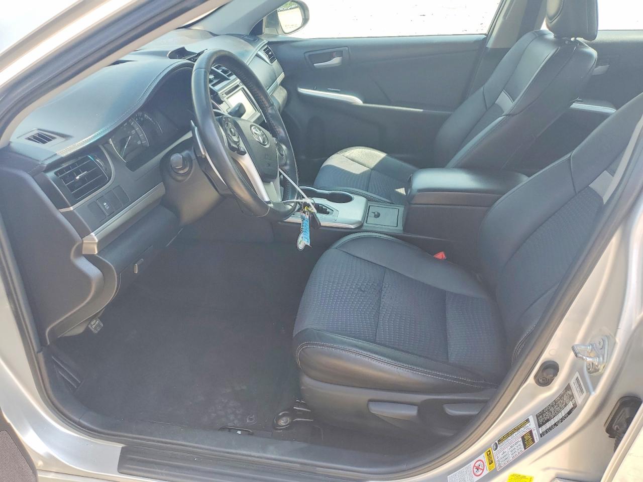 2014 Toyota Camry Se Silver vin: 4T1BF1FK6EU346619