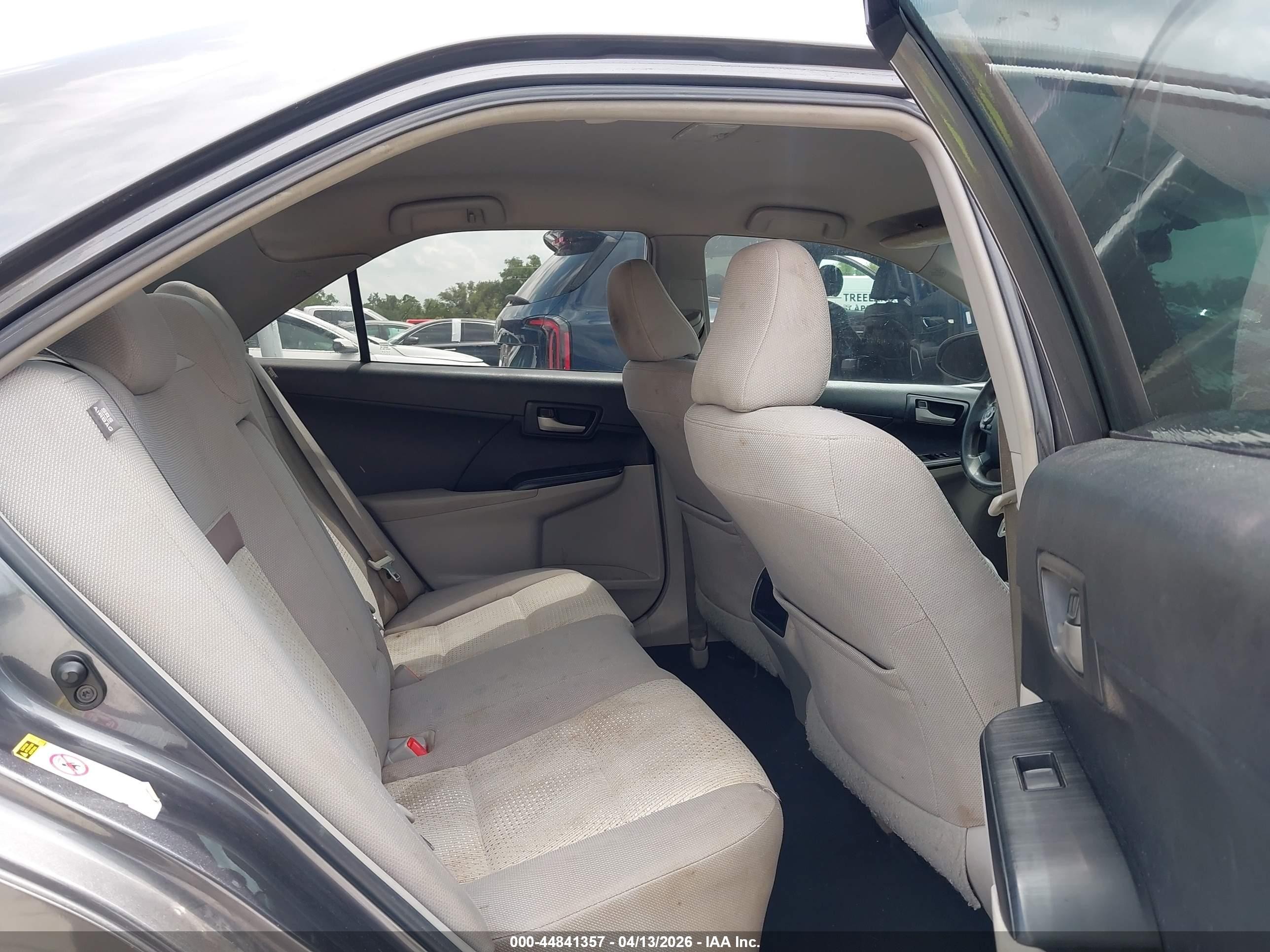 2014 Toyota Camry Le Gray vin: 4T1BF1FK6EU351769