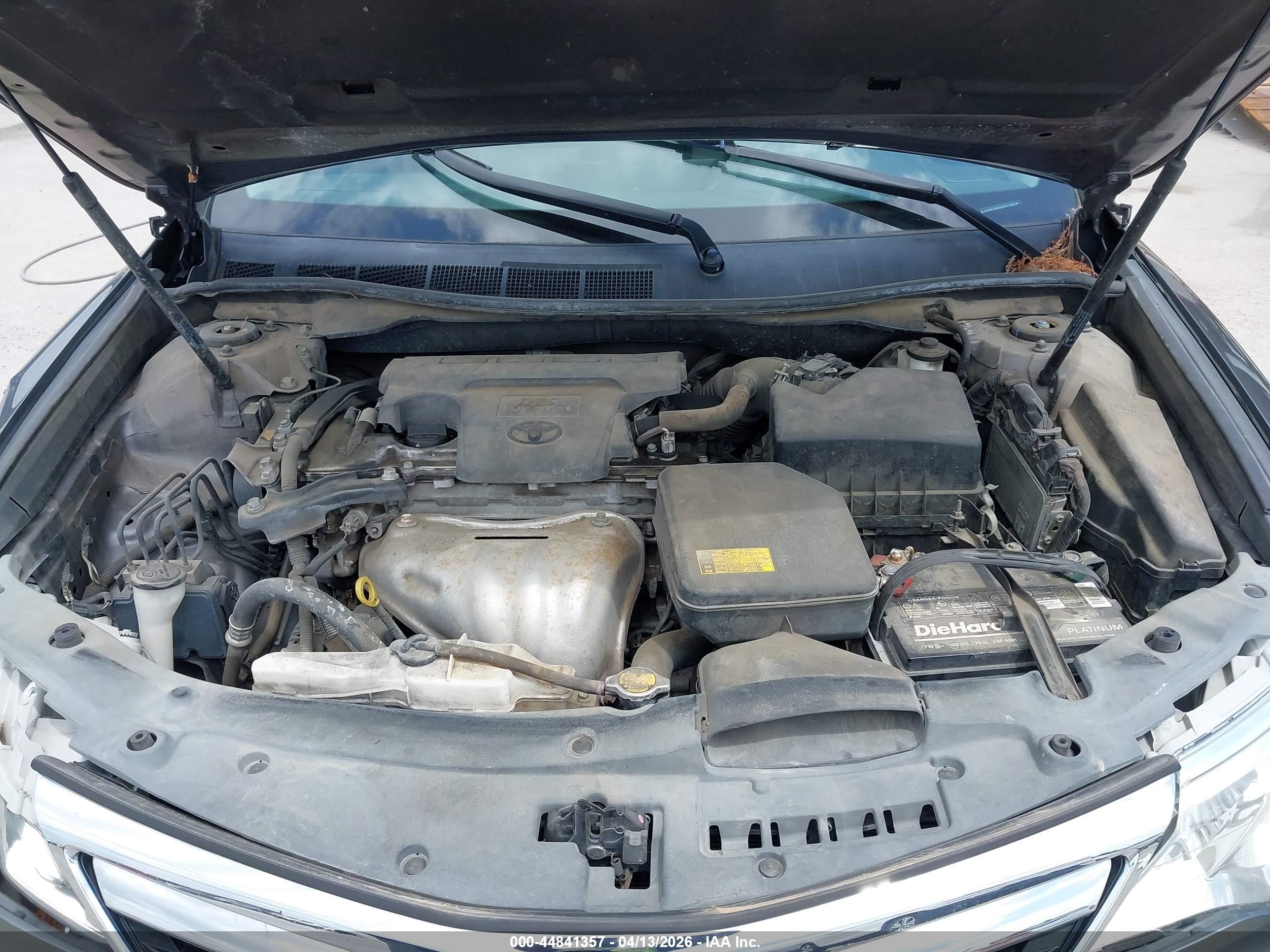 2014 Toyota Camry Le Gray vin: 4T1BF1FK6EU351769