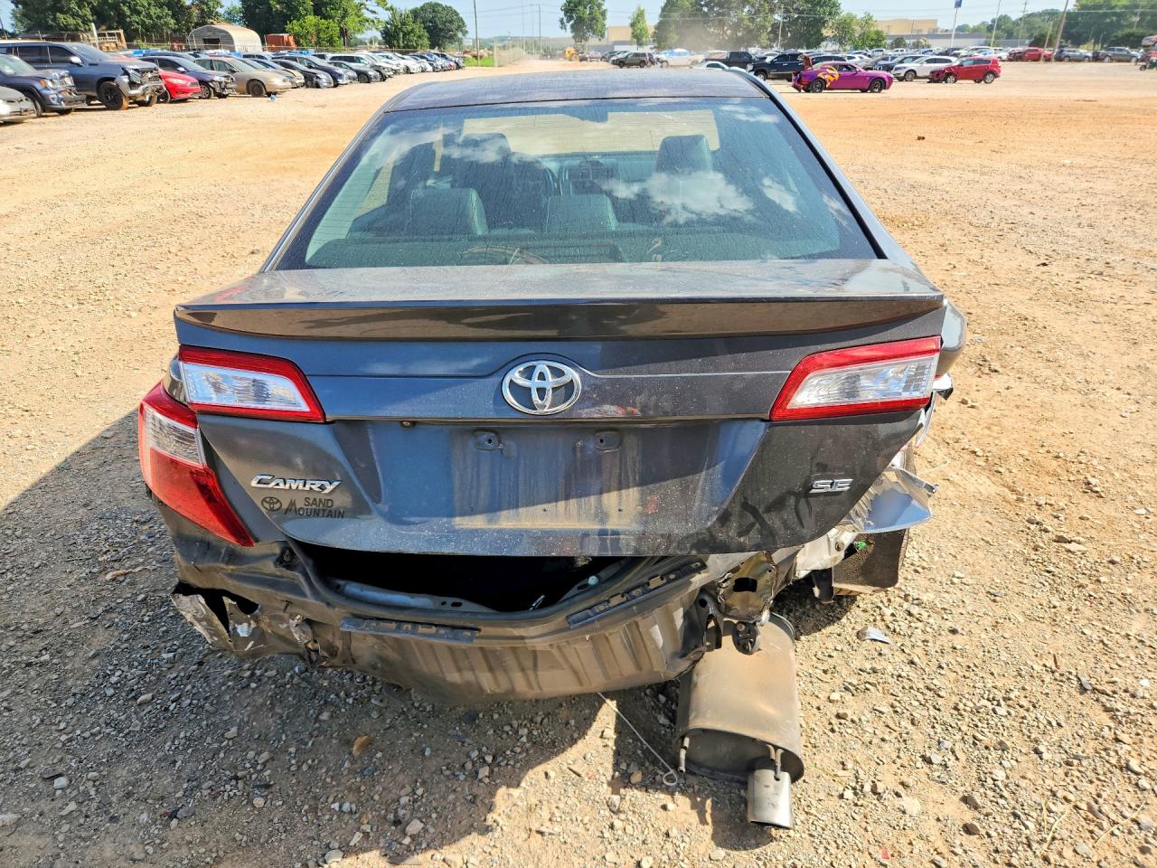 2014 Toyota Camry Se Серый vin: 4T1BF1FK6EU353294