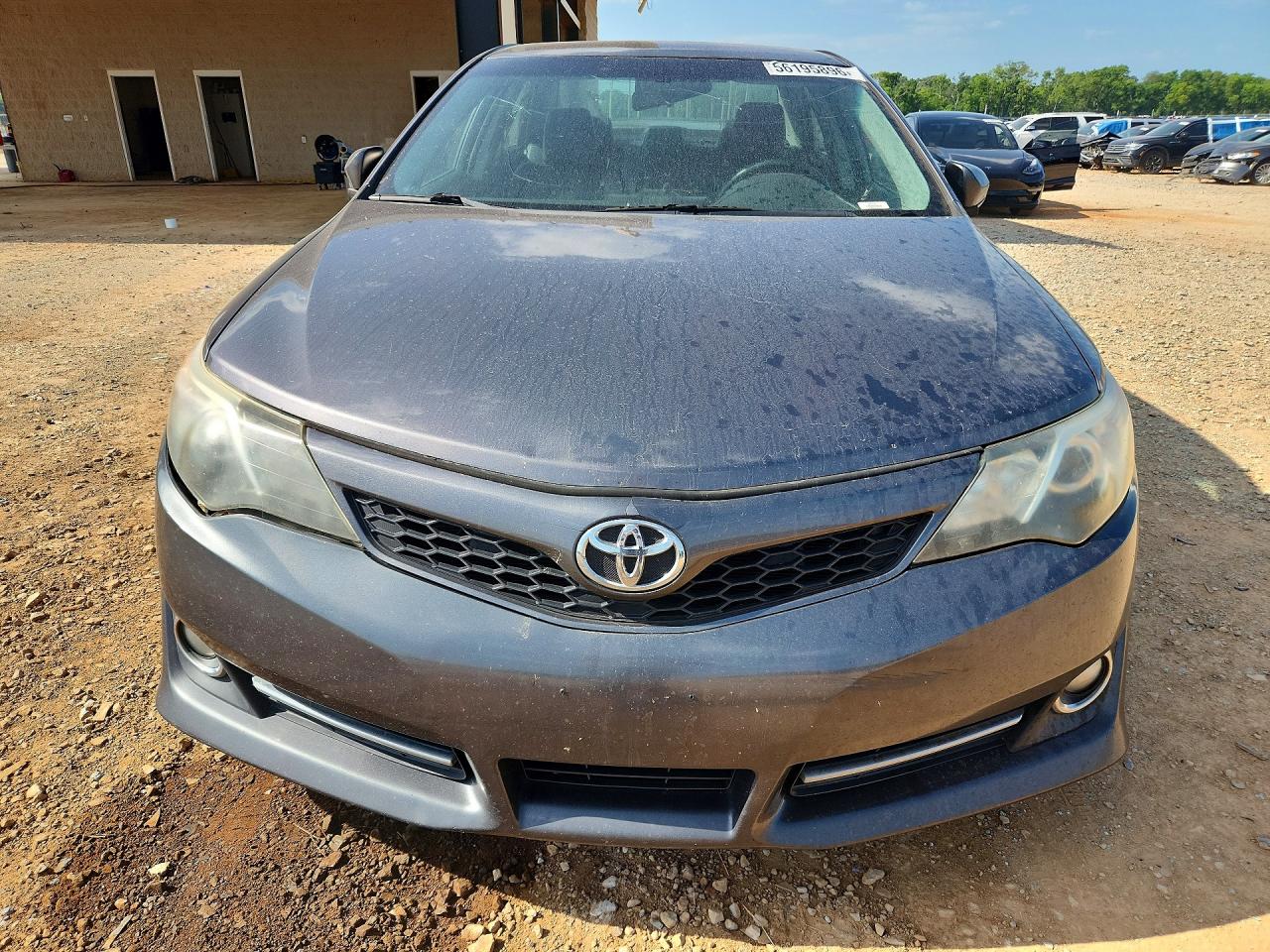 2014 Toyota Camry Se Серый vin: 4T1BF1FK6EU353294