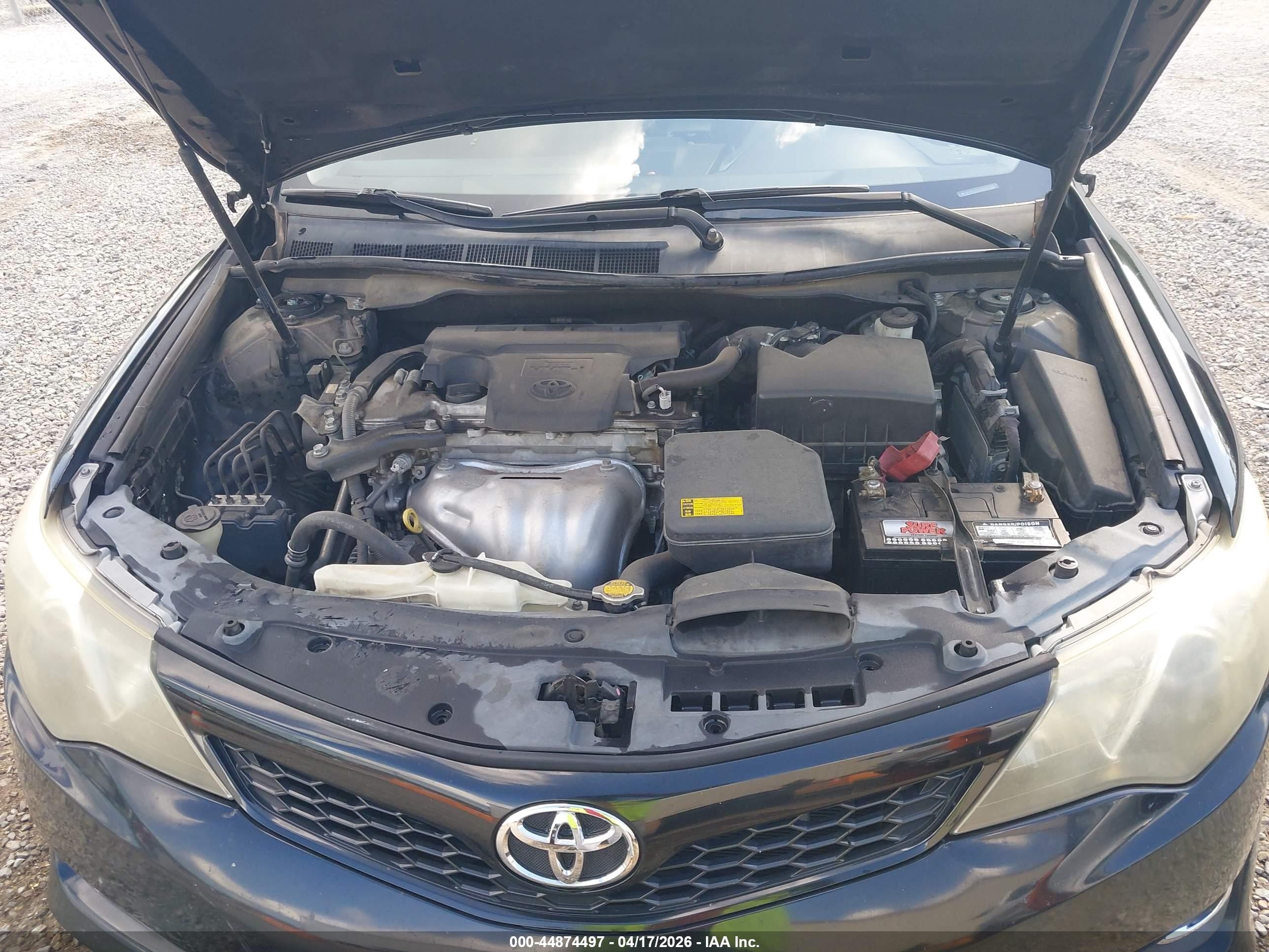 2014 Toyota Camry Se Black vin: 4T1BF1FK6EU359855
