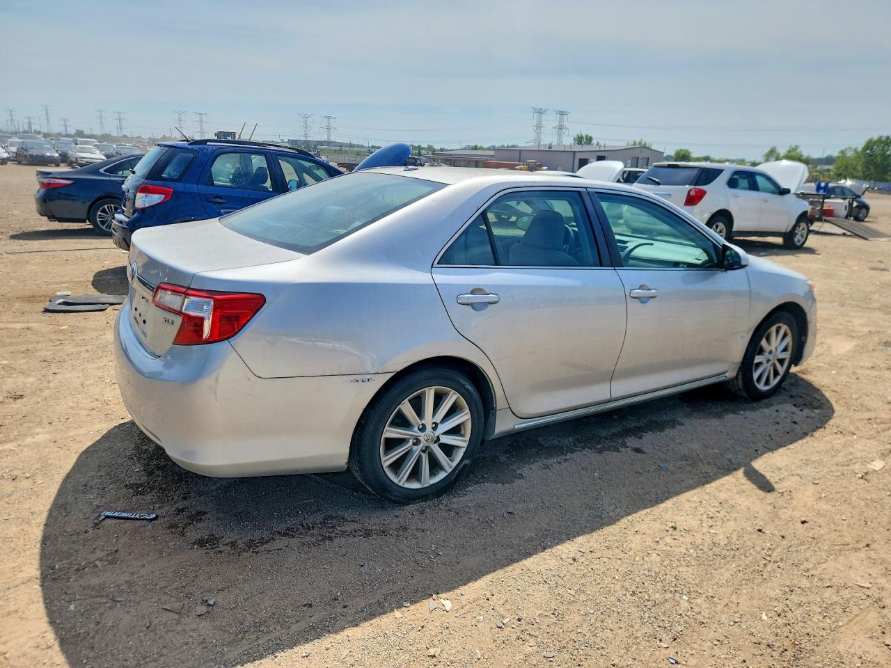 2014 Toyota Camry Xle Silver vin: 4T1BF1FK6EU362562