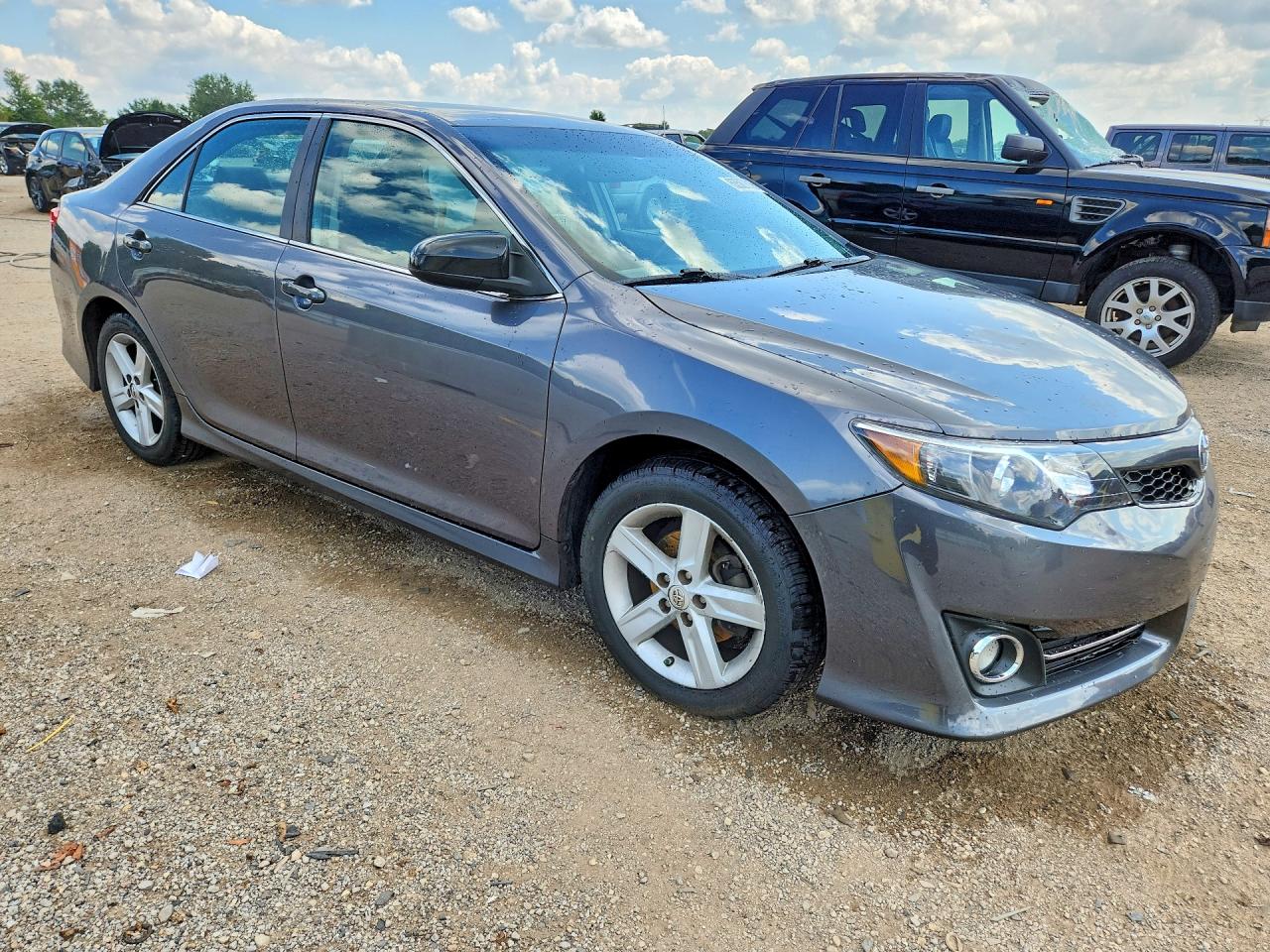 2014 Toyota Camry Se Gray vin: 4T1BF1FK6EU374730