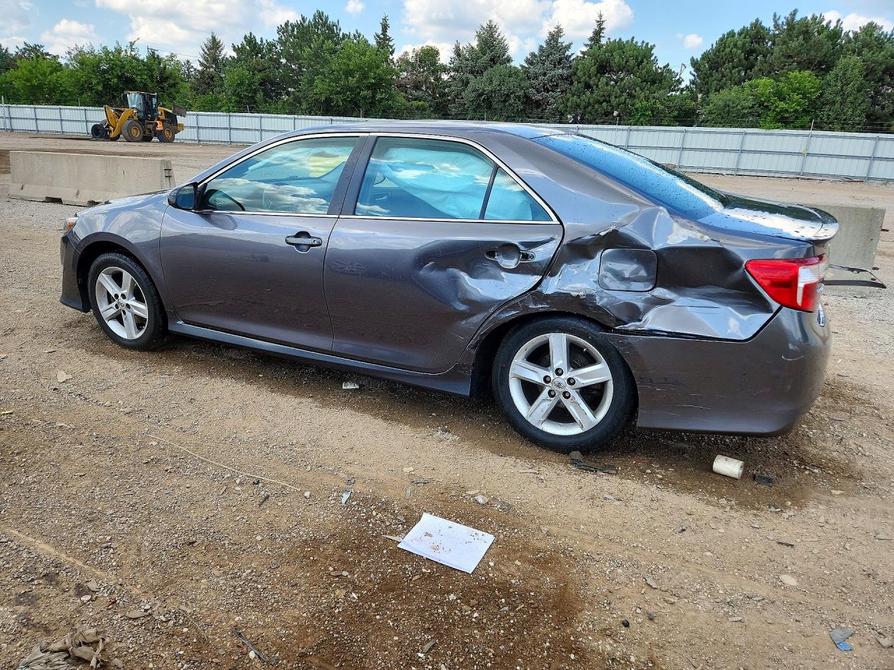 2014 Toyota Camry Se Gray vin: 4T1BF1FK6EU374730
