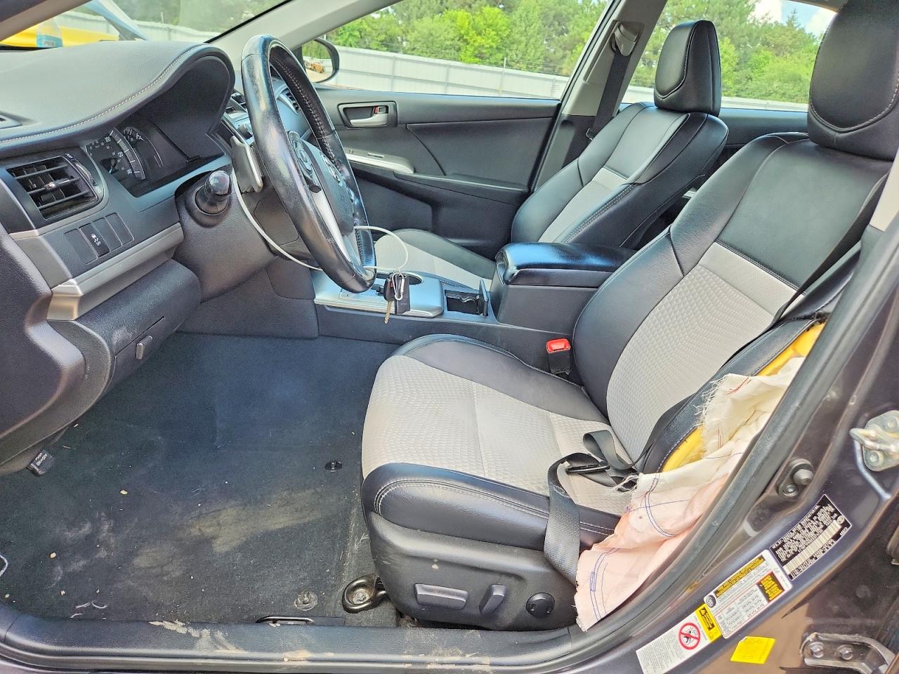2014 Toyota Camry Se Gray vin: 4T1BF1FK6EU374730