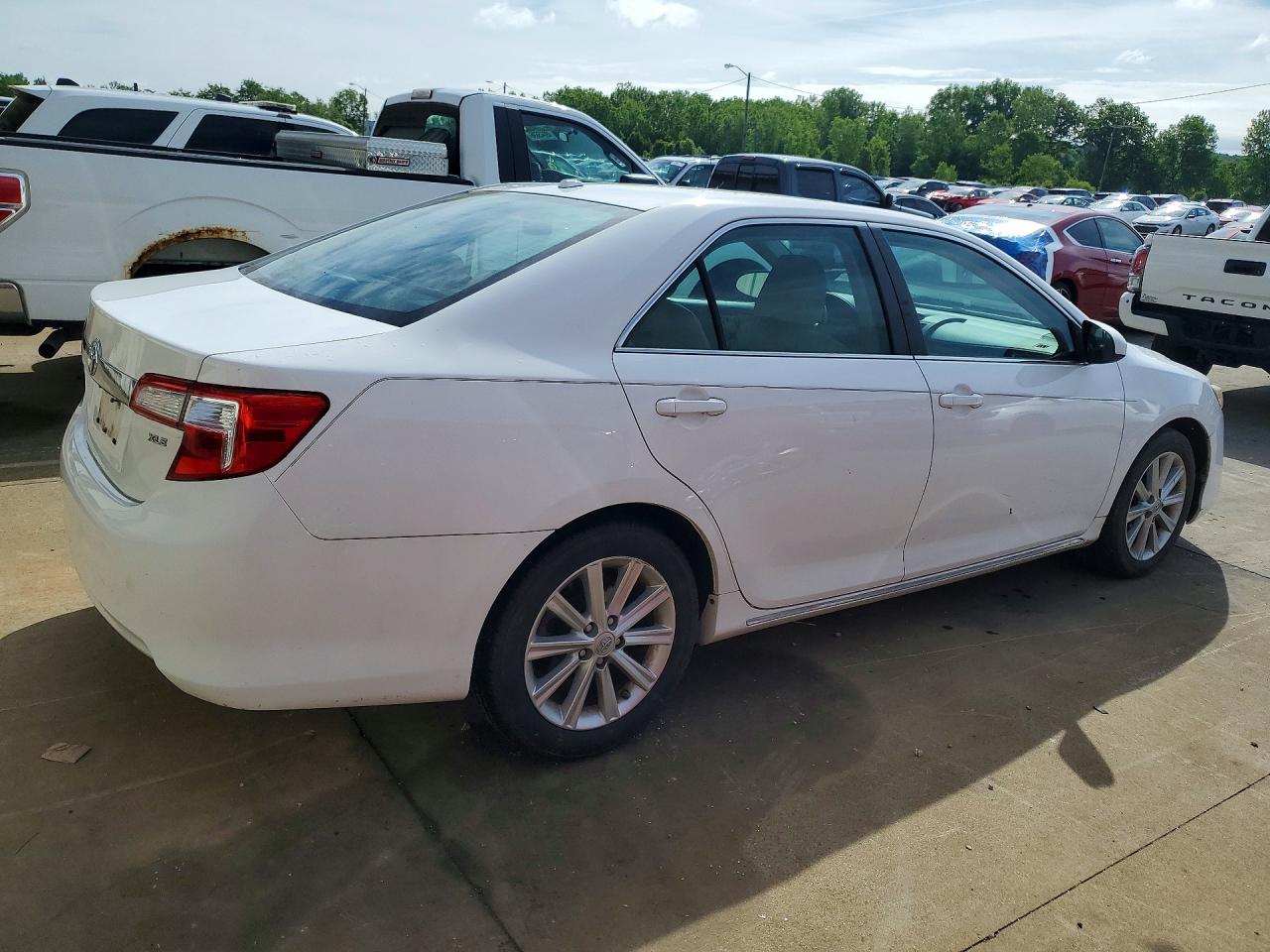2014 Toyota Camry Xle Белый vin: 4T1BF1FK6EU381533