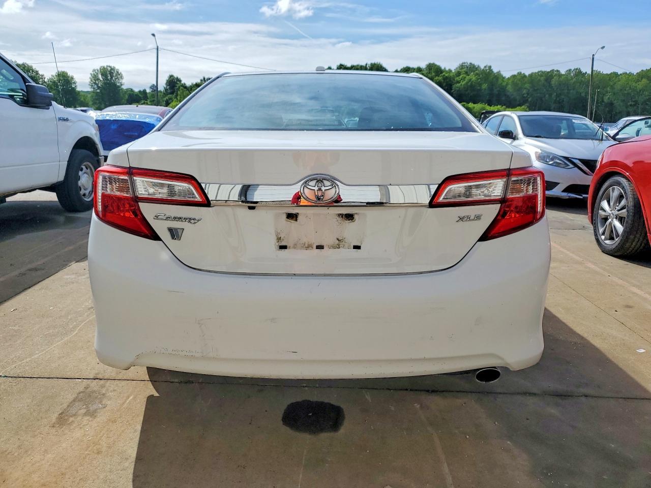 2014 Toyota Camry Xle Белый vin: 4T1BF1FK6EU381533