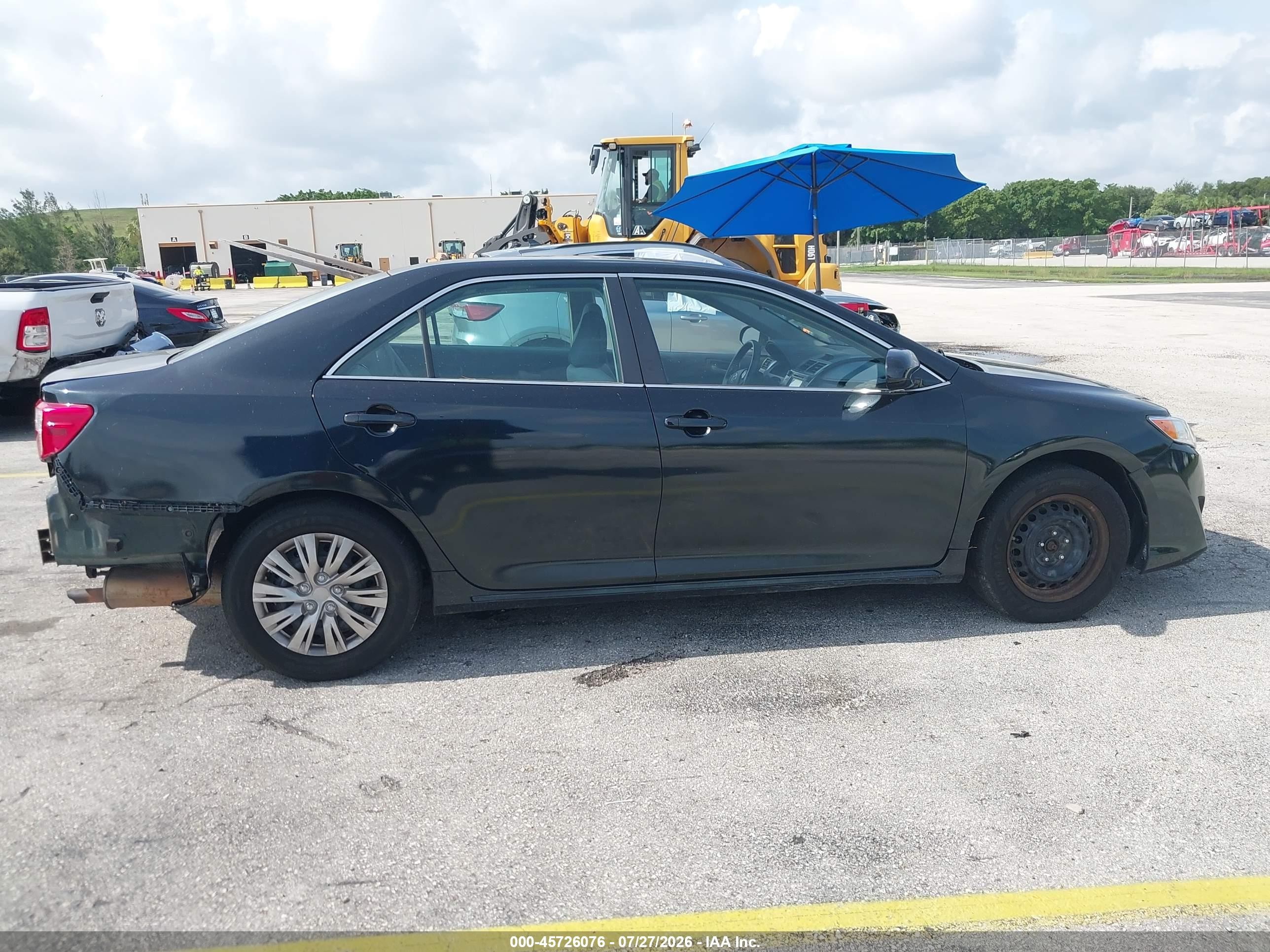 2014 Toyota Camry Le Black vin: 4T1BF1FK6EU381693