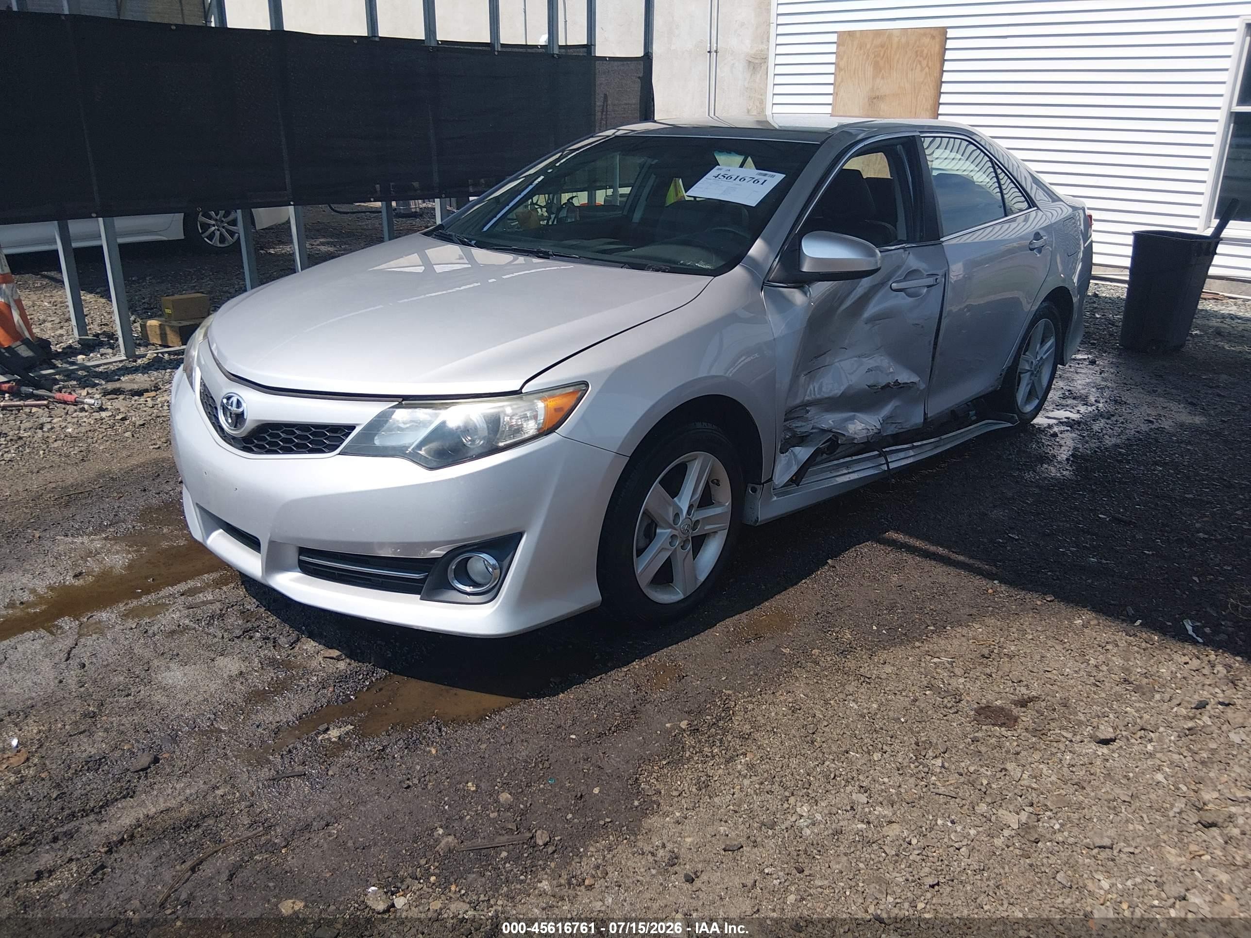 2014 Toyota Camry Se Silver vin: 4T1BF1FK6EU390491