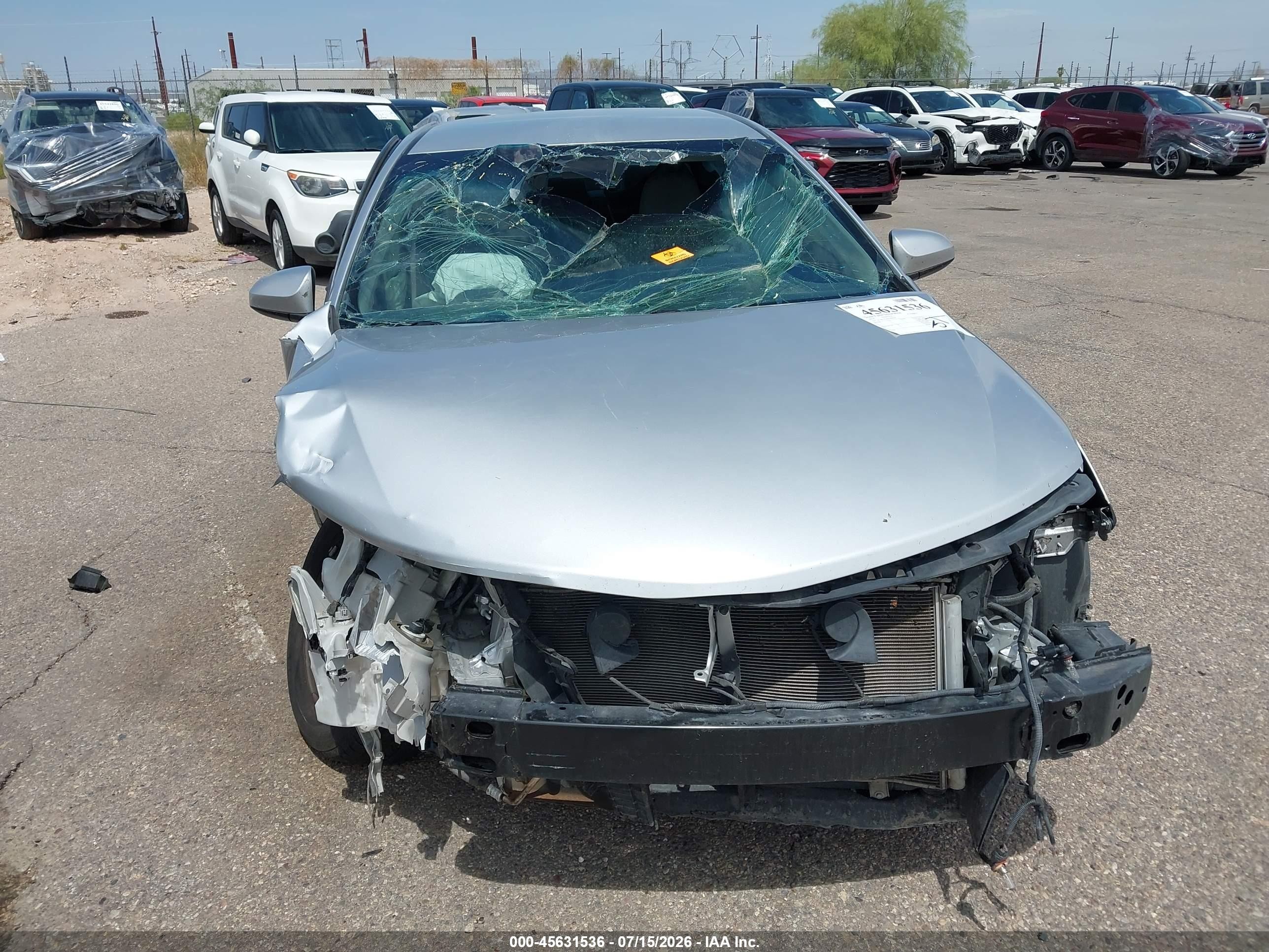 2014 Toyota Camry Le Silver vin: 4T1BF1FK6EU403658