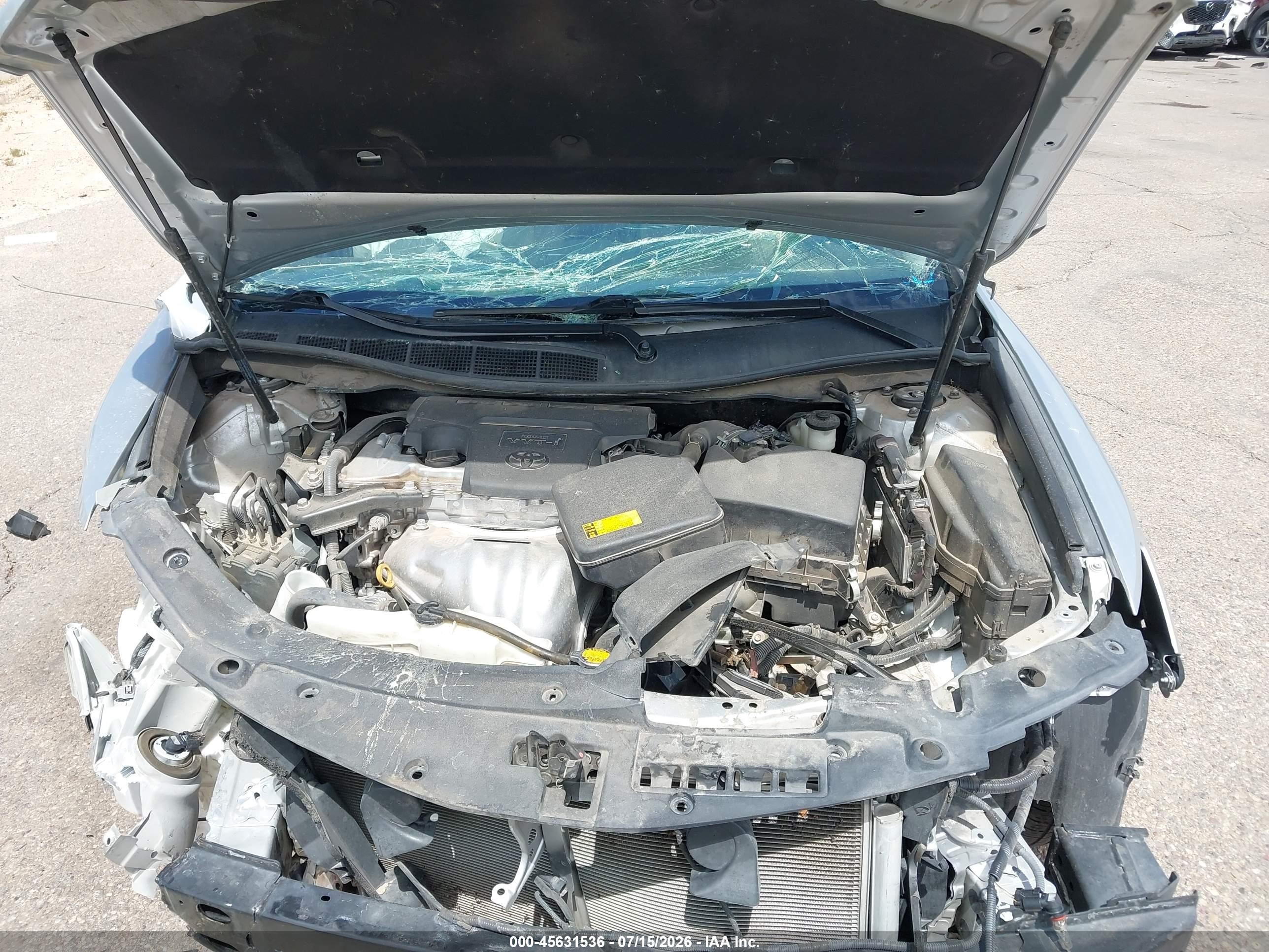 2014 Toyota Camry Le Silver vin: 4T1BF1FK6EU403658