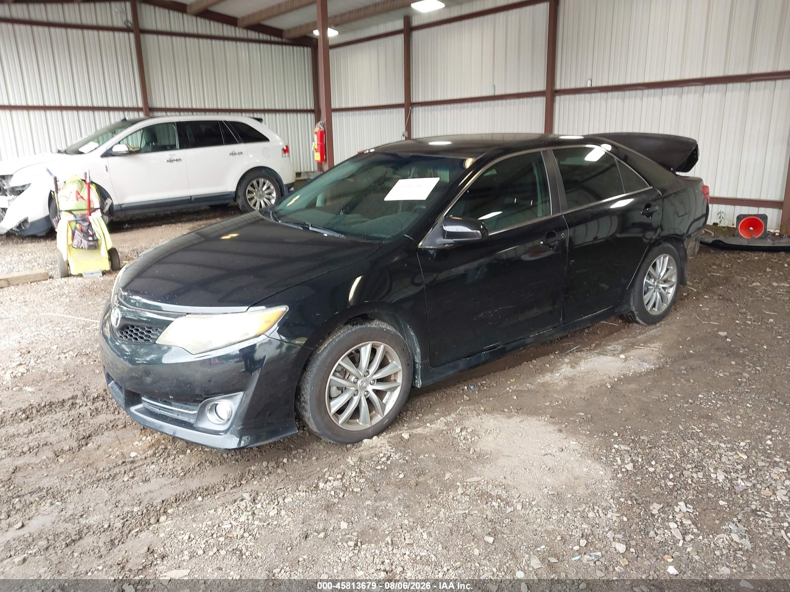 2014 Toyota Camry Se Black vin: 4T1BF1FK6EU411095