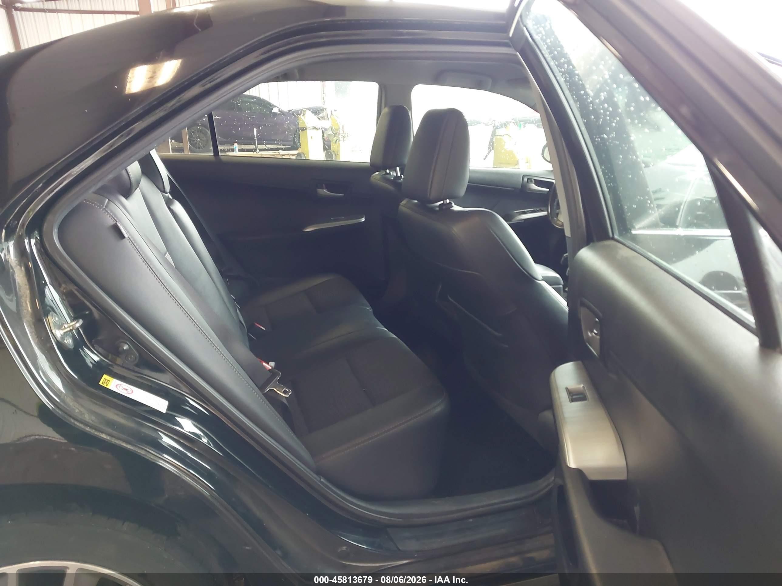 2014 Toyota Camry Se Black vin: 4T1BF1FK6EU411095