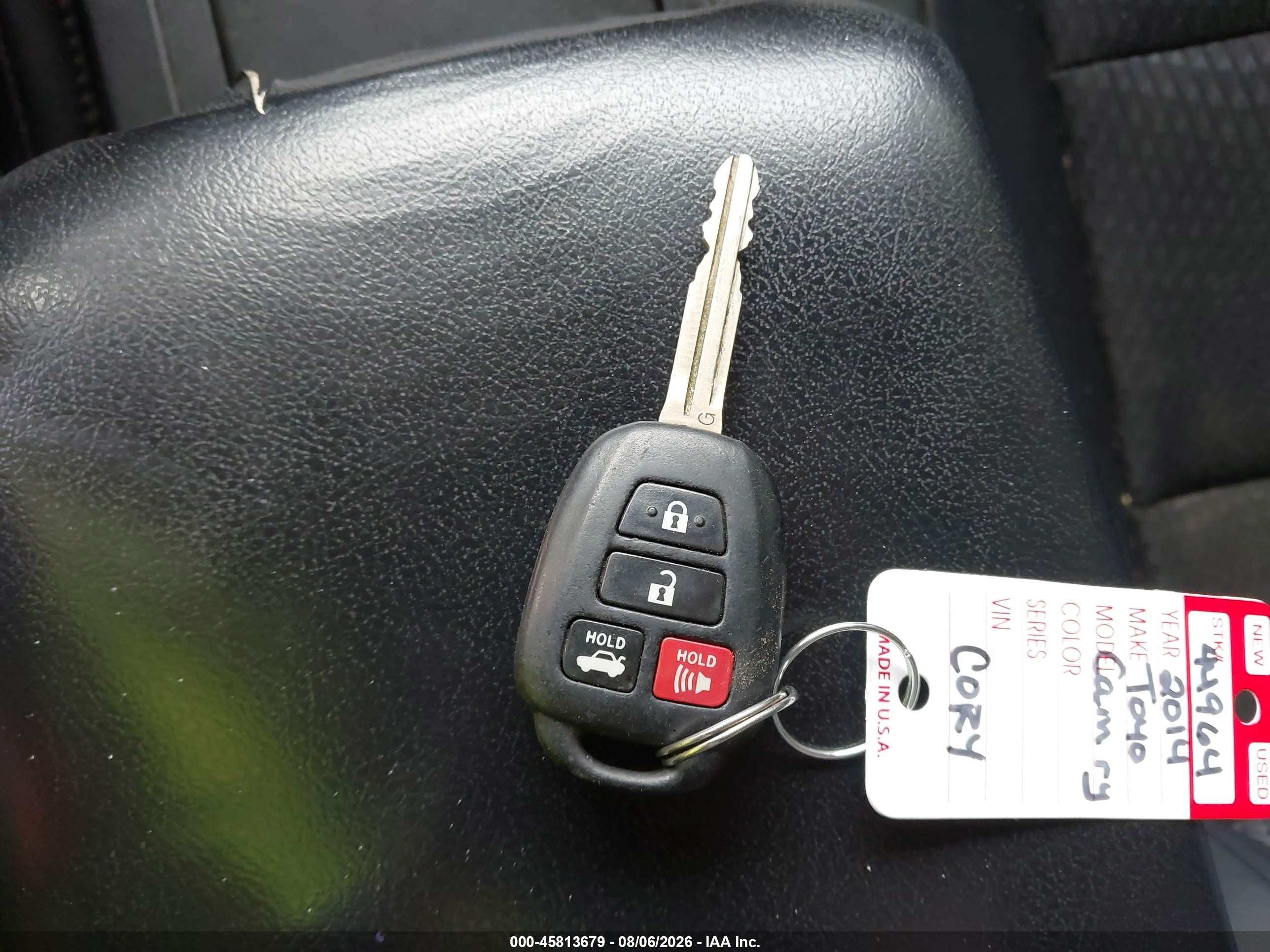 2014 Toyota Camry Se Black vin: 4T1BF1FK6EU411095