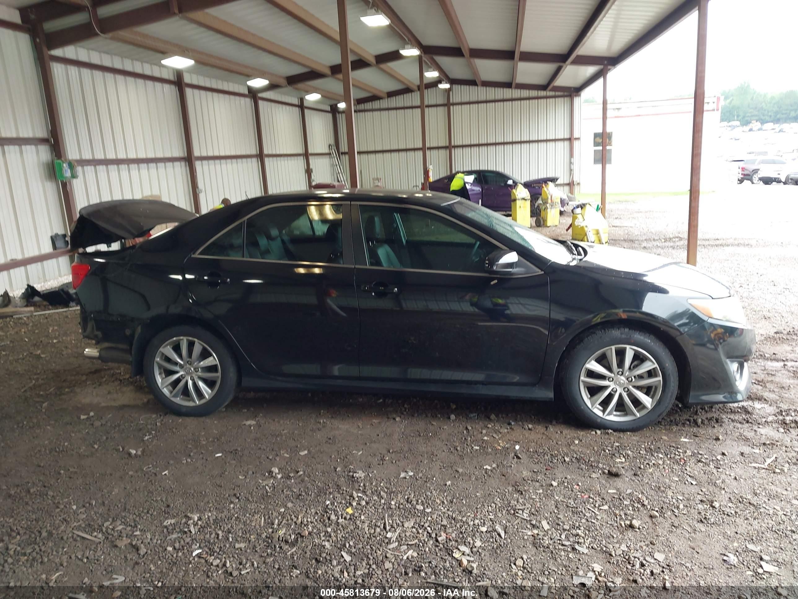2014 Toyota Camry Se Black vin: 4T1BF1FK6EU411095