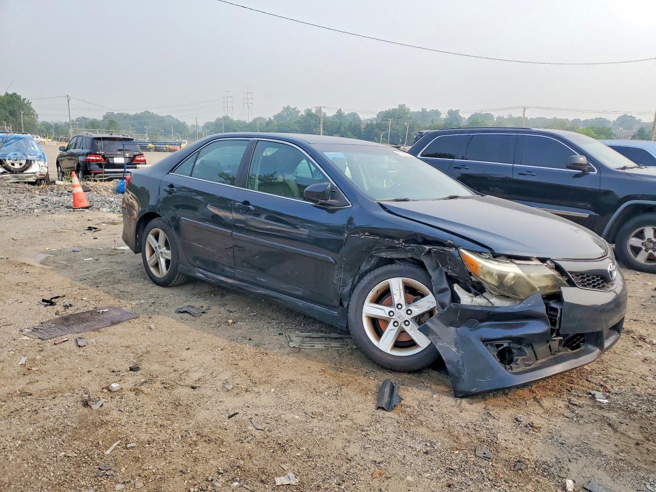 2014 Toyota Camry Se Charcoal vin: 4T1BF1FK6EU411288
